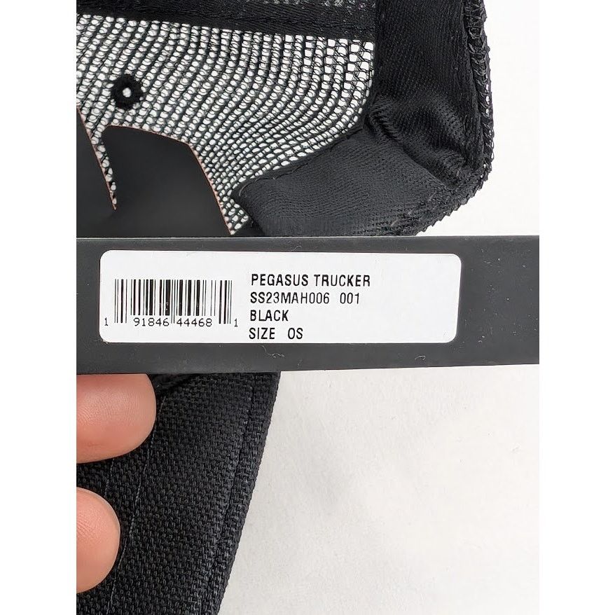 Amiri o1rshd1 Q:79+ / Pegasus Trucker Hat / Cap in Black Size ONE SIZE - 18 Thumbnail