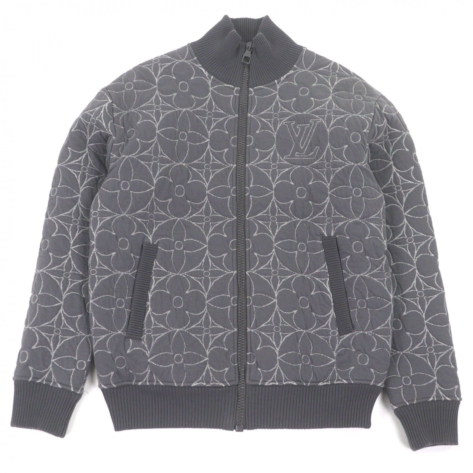 Louis Vuitton Louis Vuitton Louis Vuitton Monogram Cotton Jacket Textile Outerwear DUTY FREE for USA Size ONE SIZE - 1 Thumbnail