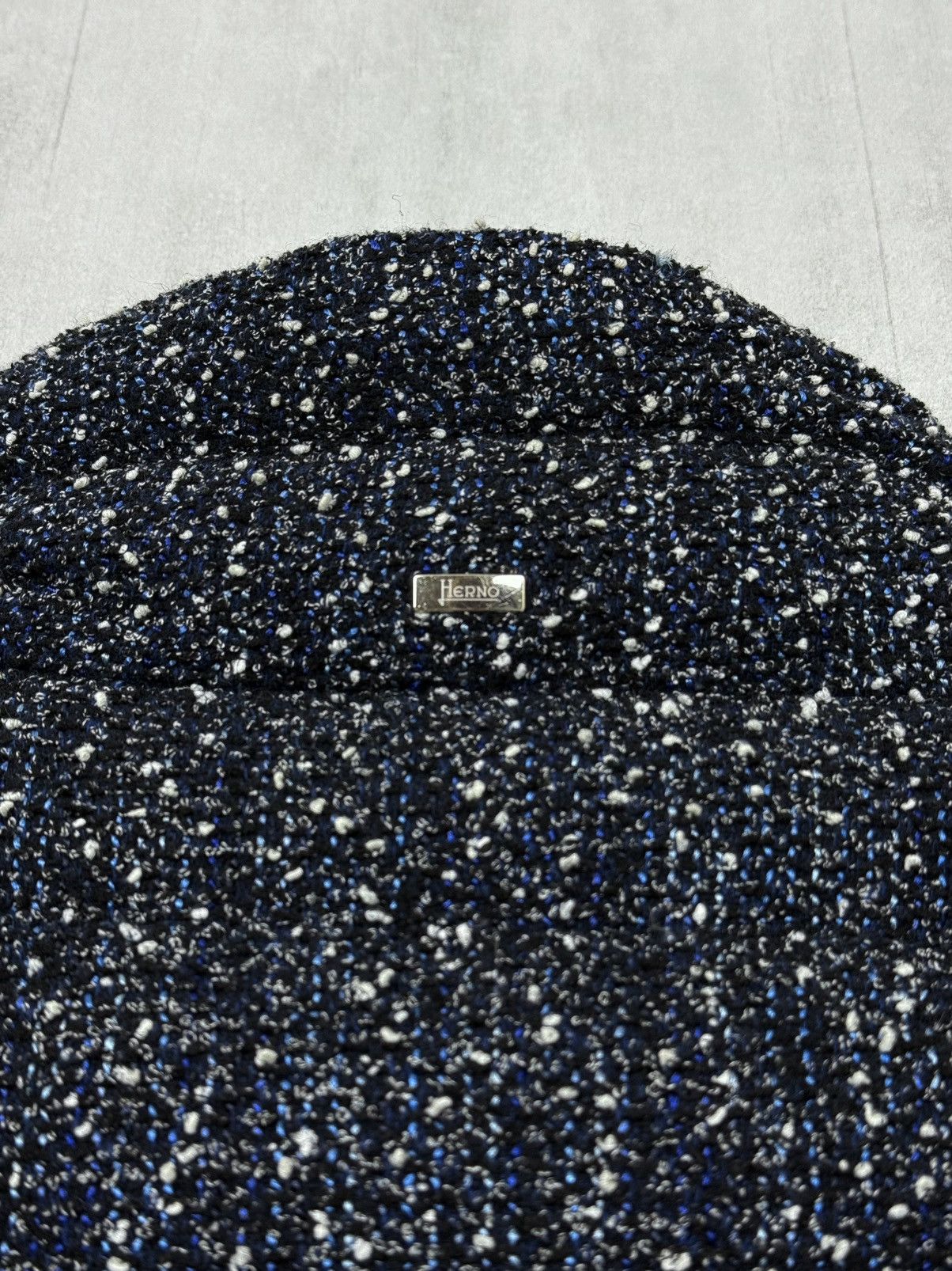 Herno Herno Women’s Tweed Down Long Jacket Size 40-42(?) Size S / US 4 / IT 40 - 15 Thumbnail