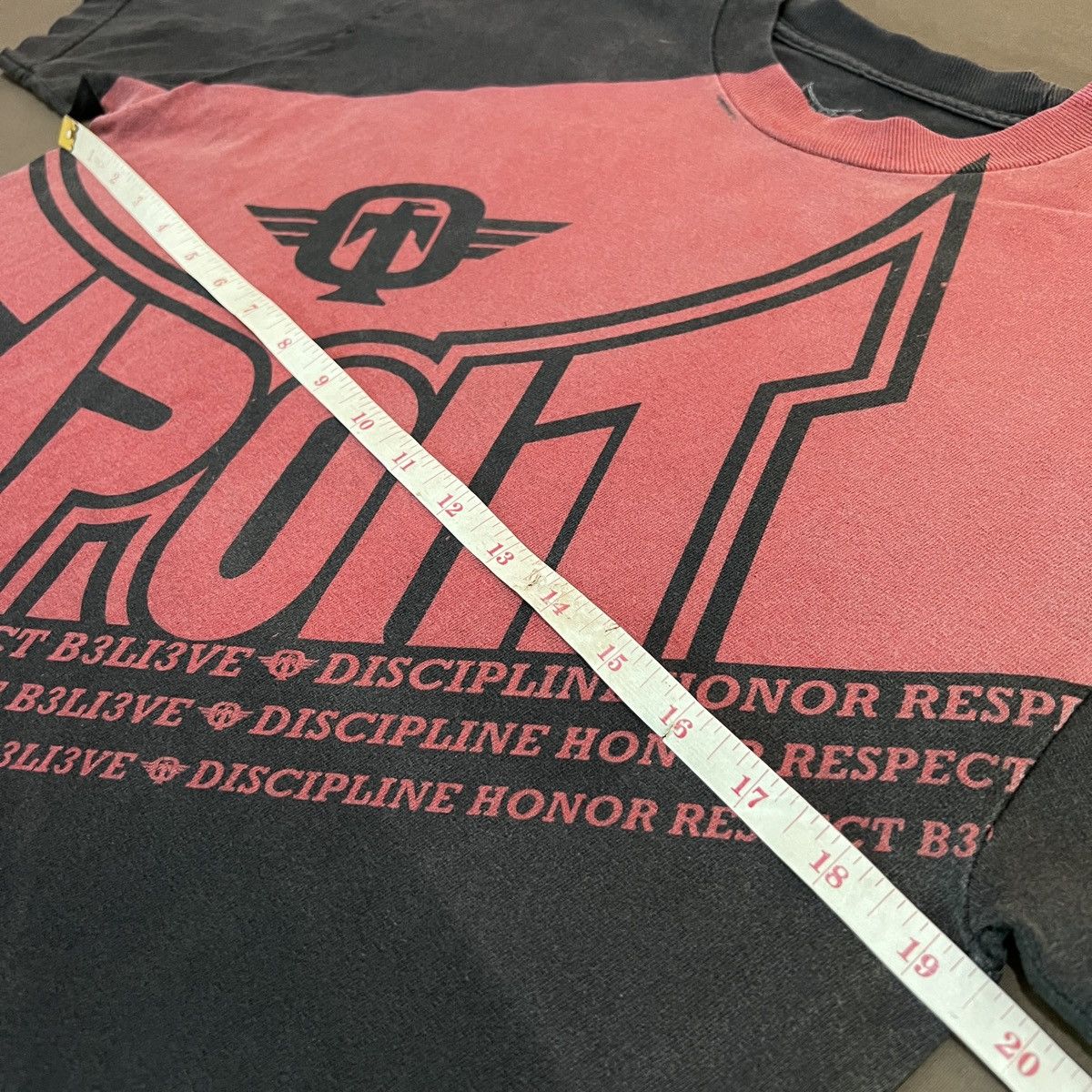 Tapout Tapout Promo Tee size M Faded Size US M / EU 48-50 / 2 - 7 Thumbnail
