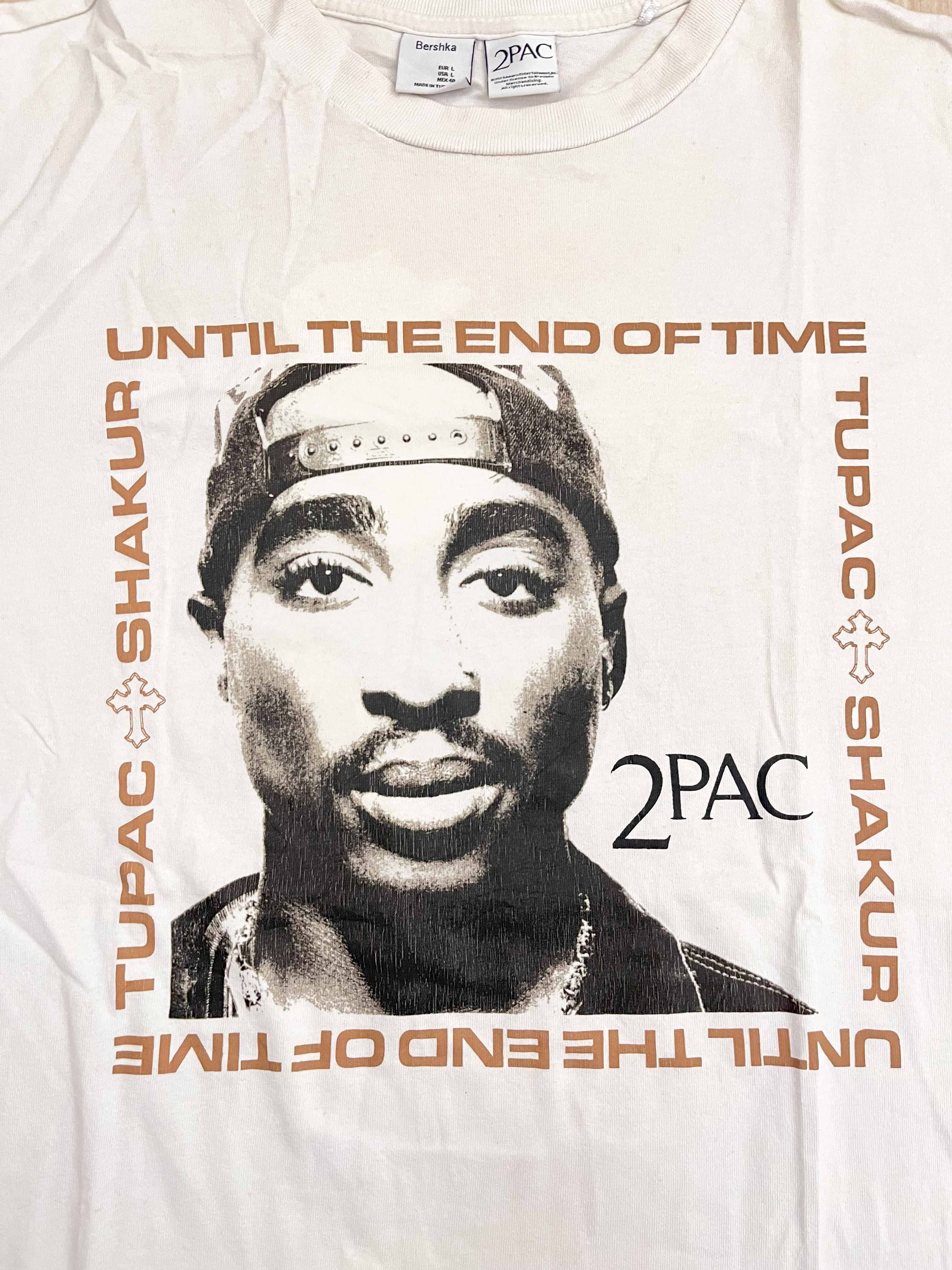 Rap Tees 2023 Tupac "Until the End of Time" Rap T-shirt Size US XXL / EU 58 / 5 - 2 Thumbnail
