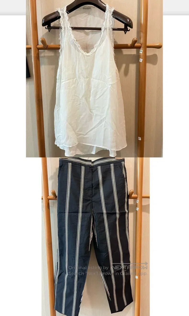Brunello Cucinelli Brunello Cucinelli Sequined casual pants Size 26" / US 2 / IT 38 - 5 Thumbnail
