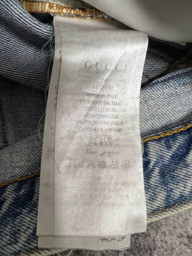 Gucci Gucci Cartoon element embroidered jeans 2503-Nextarrow Size 26" / US 2 / IT 38 - 5 Thumbnail
