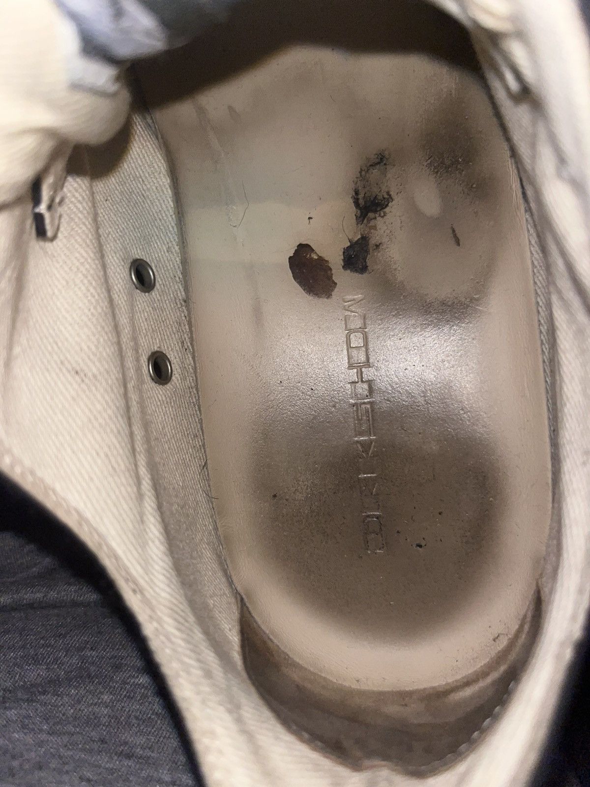 Rick Owens Rick Owen Ramones low top “Stop Your Breath” Size US 8.5 / EU 41-42 - 12 Thumbnail