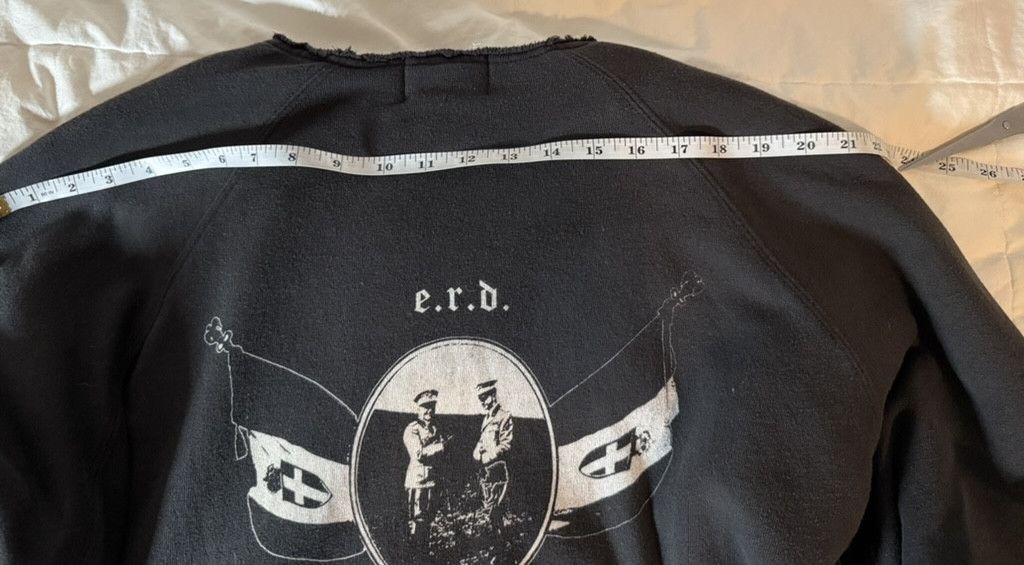 Enfants Riches Deprimes Architettura Di Mussolini Lined Raglan Sweatshirt Size US L / EU 52-54 / 3 - 3 Thumbnail