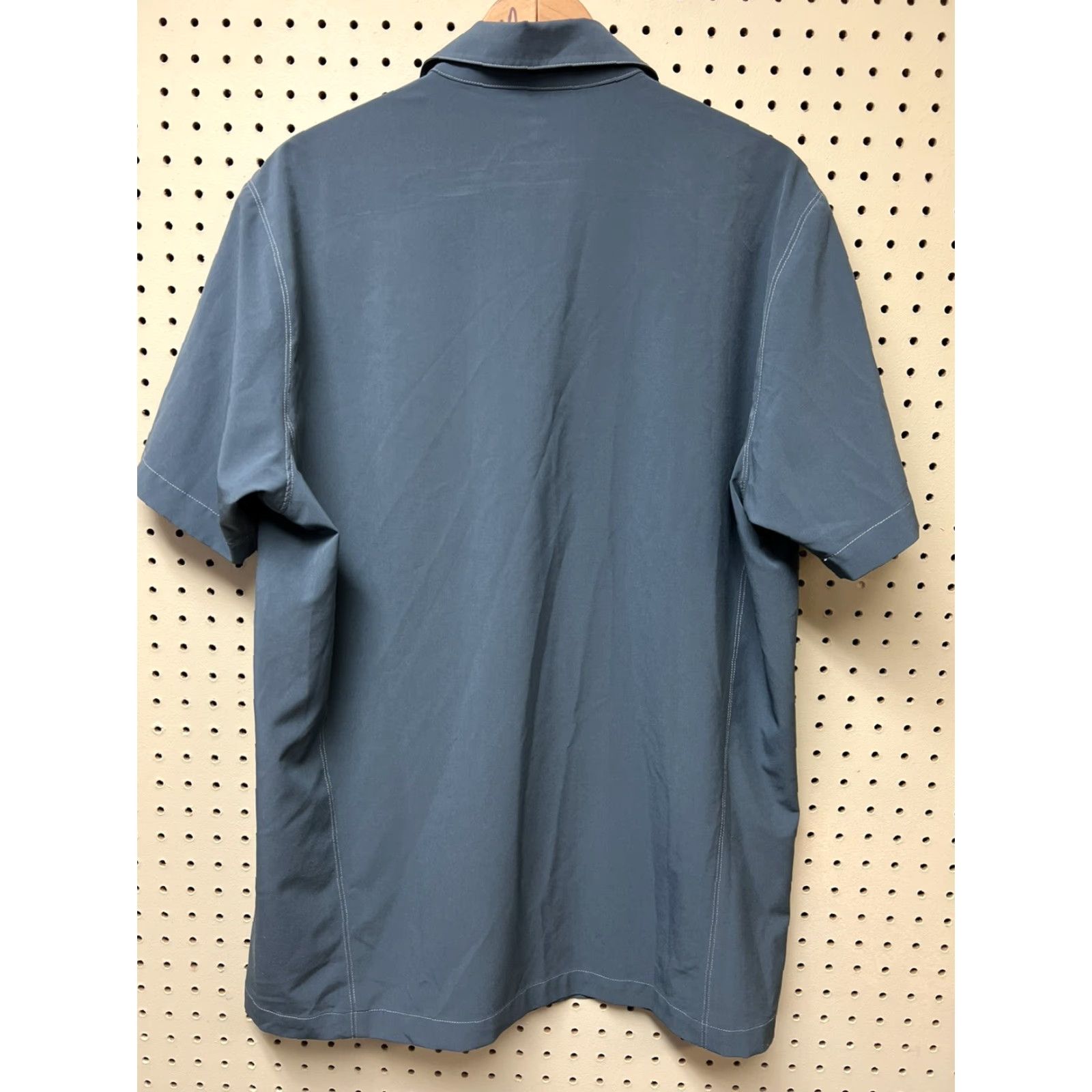Vintage Kuhl Shirt Mens Medium Short Sleeve Button Front Pocket Casual Hiking M Size US M / EU 48-50 / 2 - 2 Thumbnail