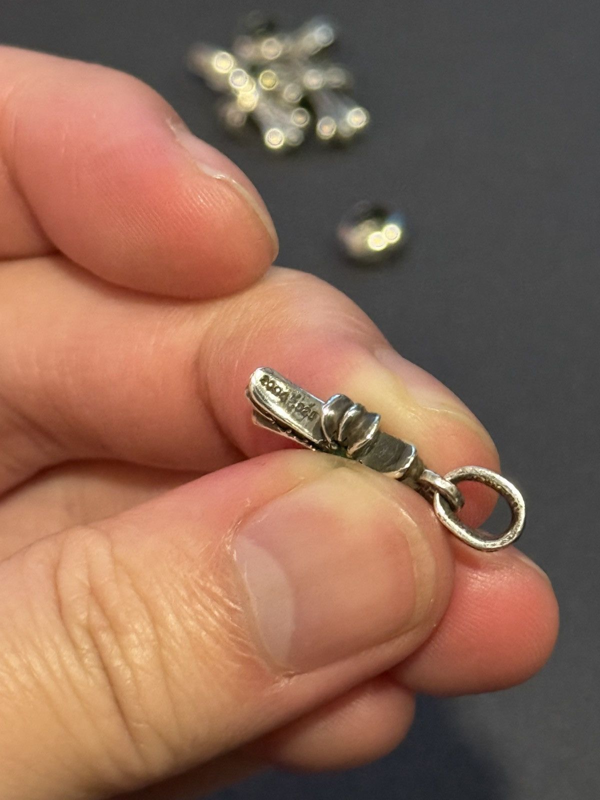 Chrome Hearts Chrome Hearts Emerald Baby Fat Charm Pendant Size ONE SIZE - 14 Thumbnail