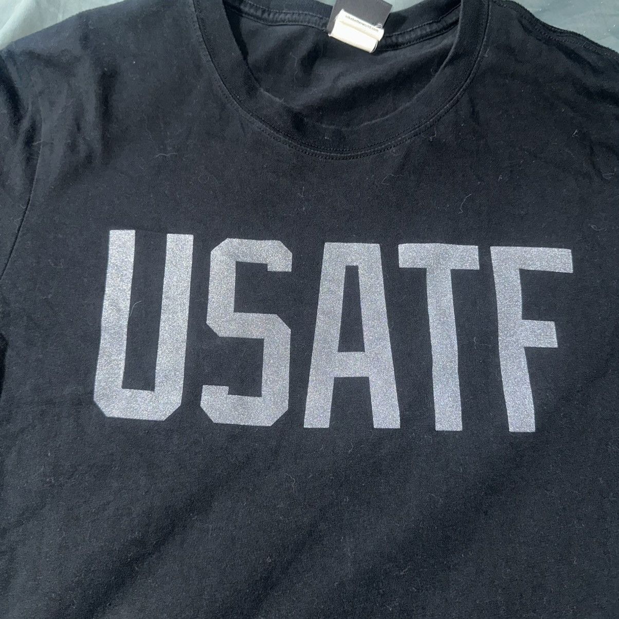 Nike Nike Track and Field Reflective USATF Short Sleeve Shirt Size US M / EU 48-50 / 2 - 3 Thumbnail