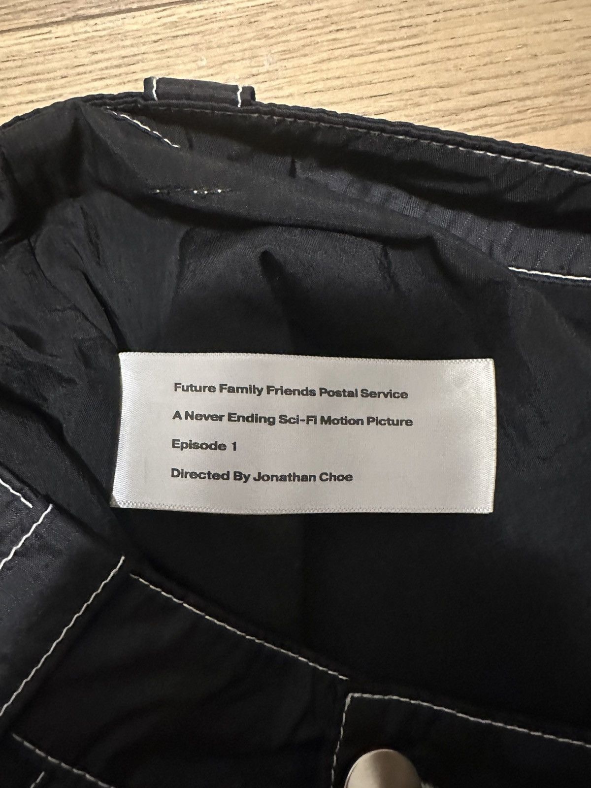 FFFPOSTALSERVICE FFFPOSTALSERVICE - Black Pipe Pant Size US 28 / EU 44 - 3 Thumbnail