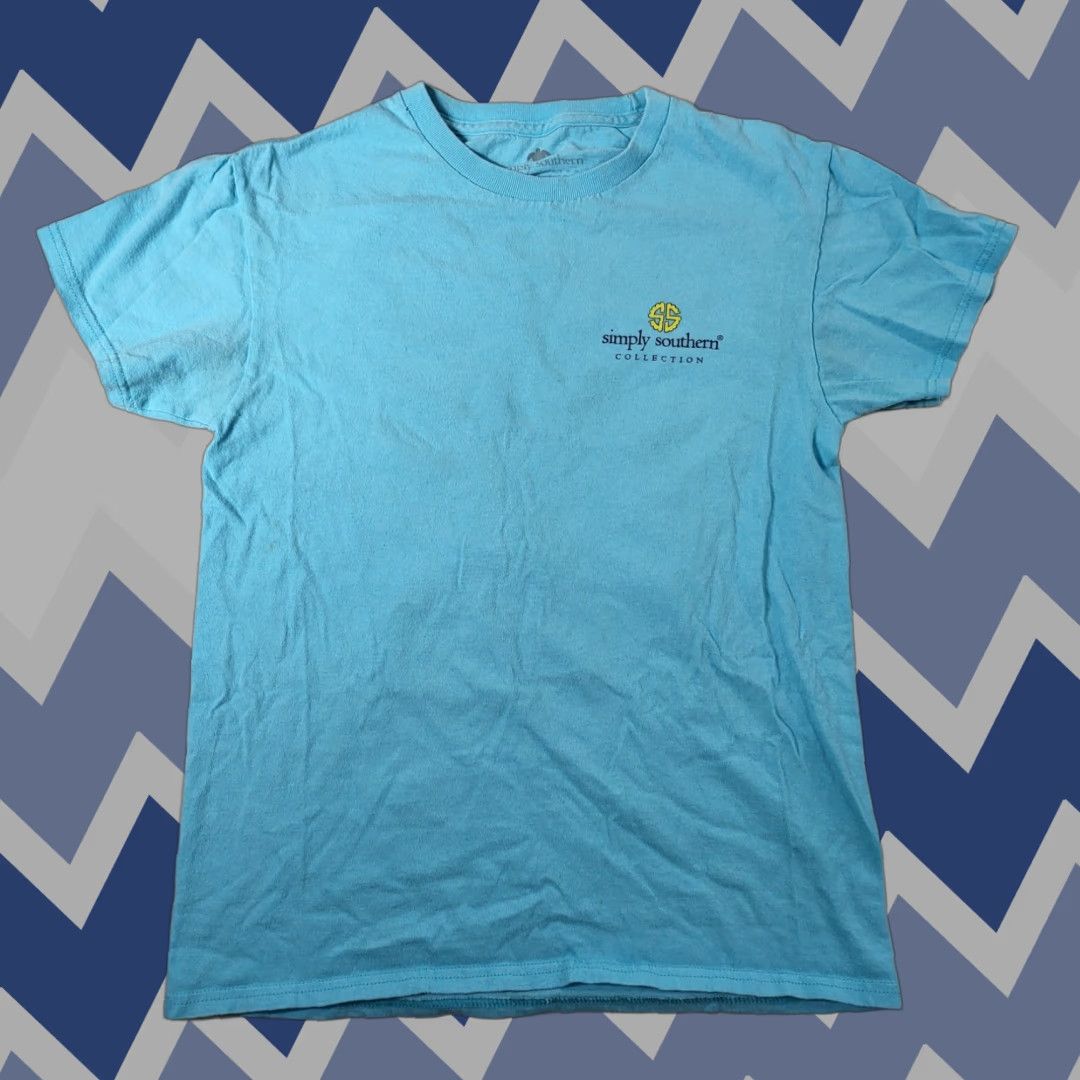 Vintage Simply Southern Collection Alpaca my Bags Blue Short Sleeve T-Shirt Womens S Size S / US 4 / IT 40 - 1 Thumbnail