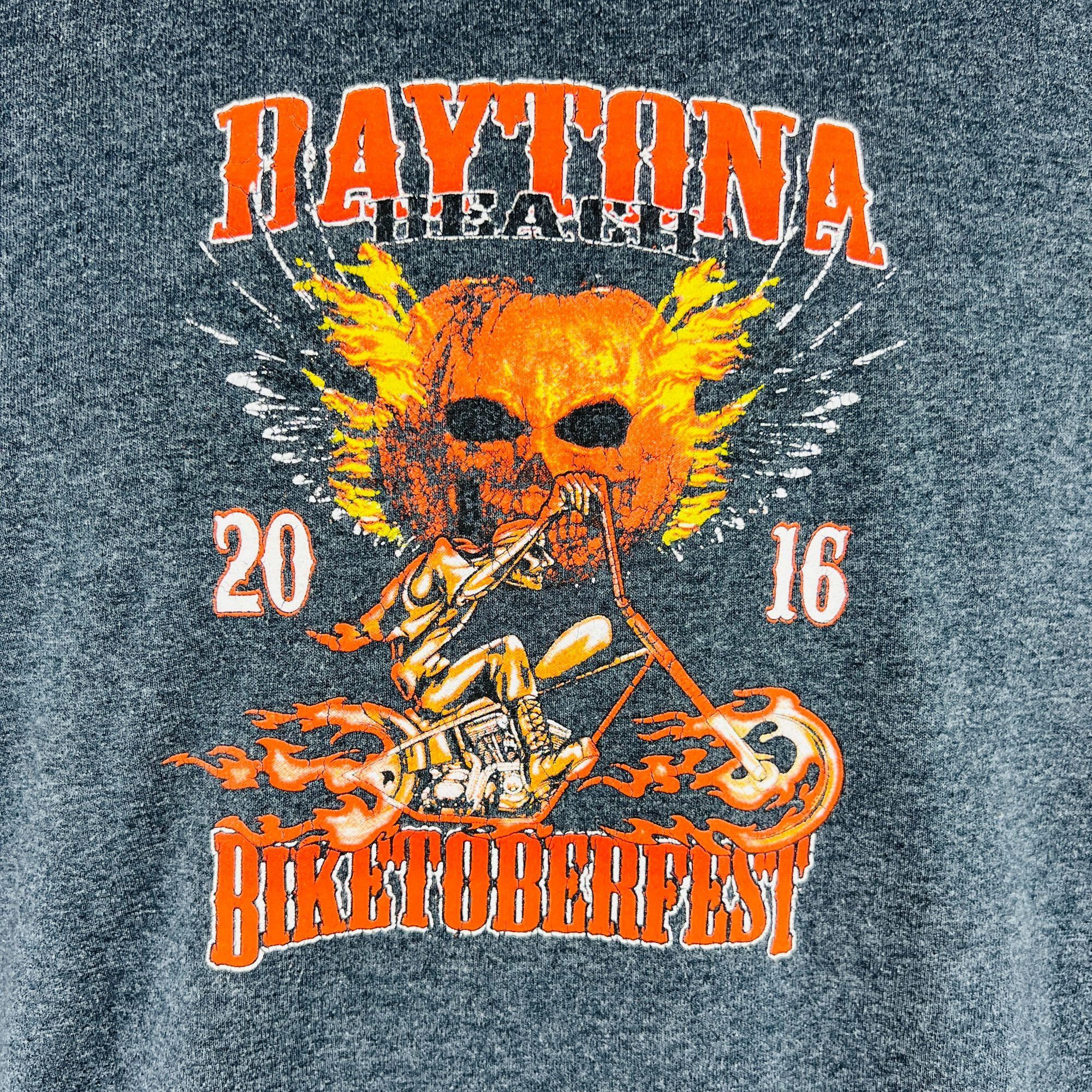 Fruit Of The Loom Daytona Beach Biketoberfest 2016 2XL T-Shirt Shirt Size US XXL / EU 58 / 5 - 2 Thumbnail