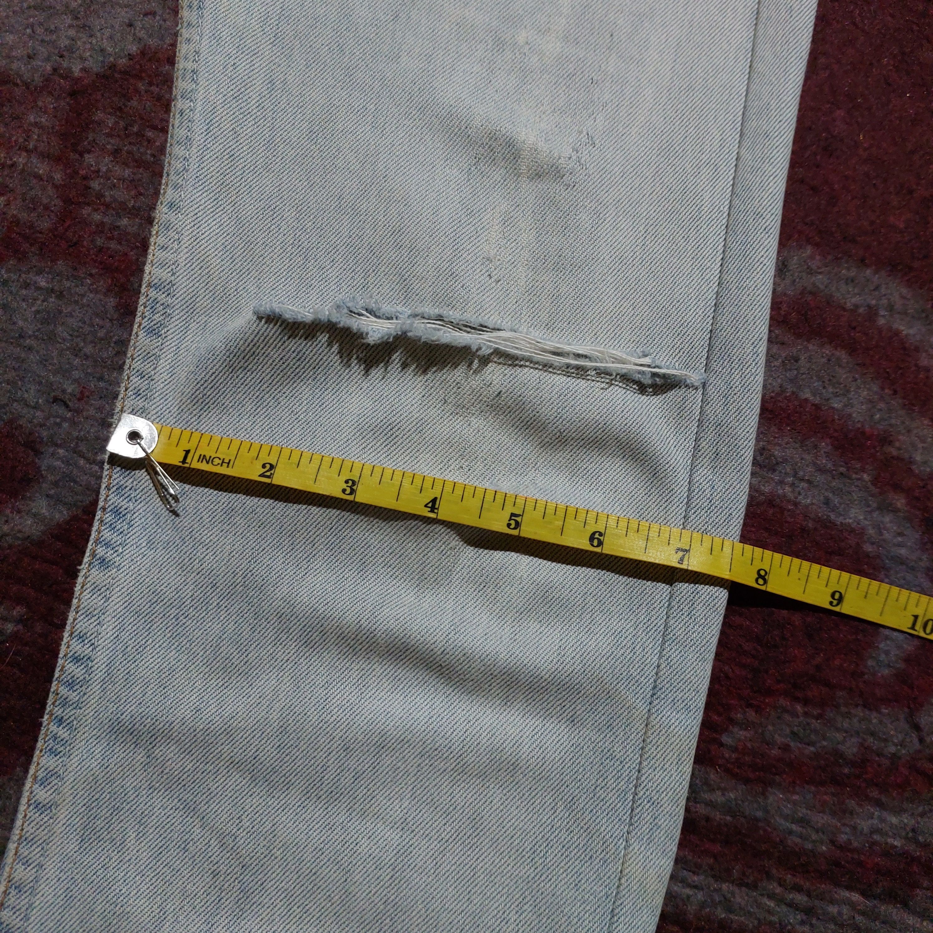 Levi's Vintage Levi's 501 USA Distressed denim Size US 27 - 17 Thumbnail