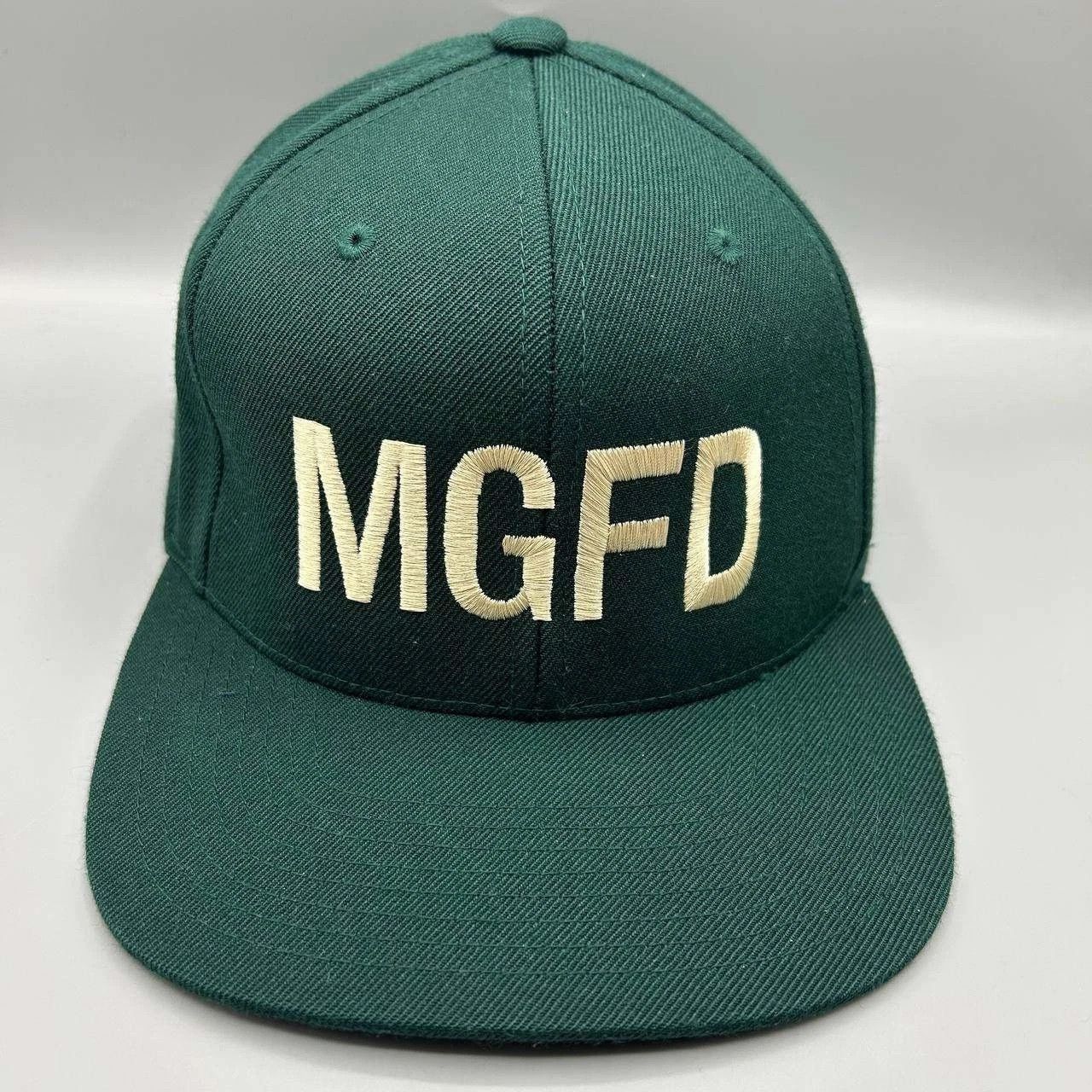 Yupong MGFD Be Genuine Hat Men Green Embroidered Snap Back Cap Size ONE SIZE - 1 Thumbnail