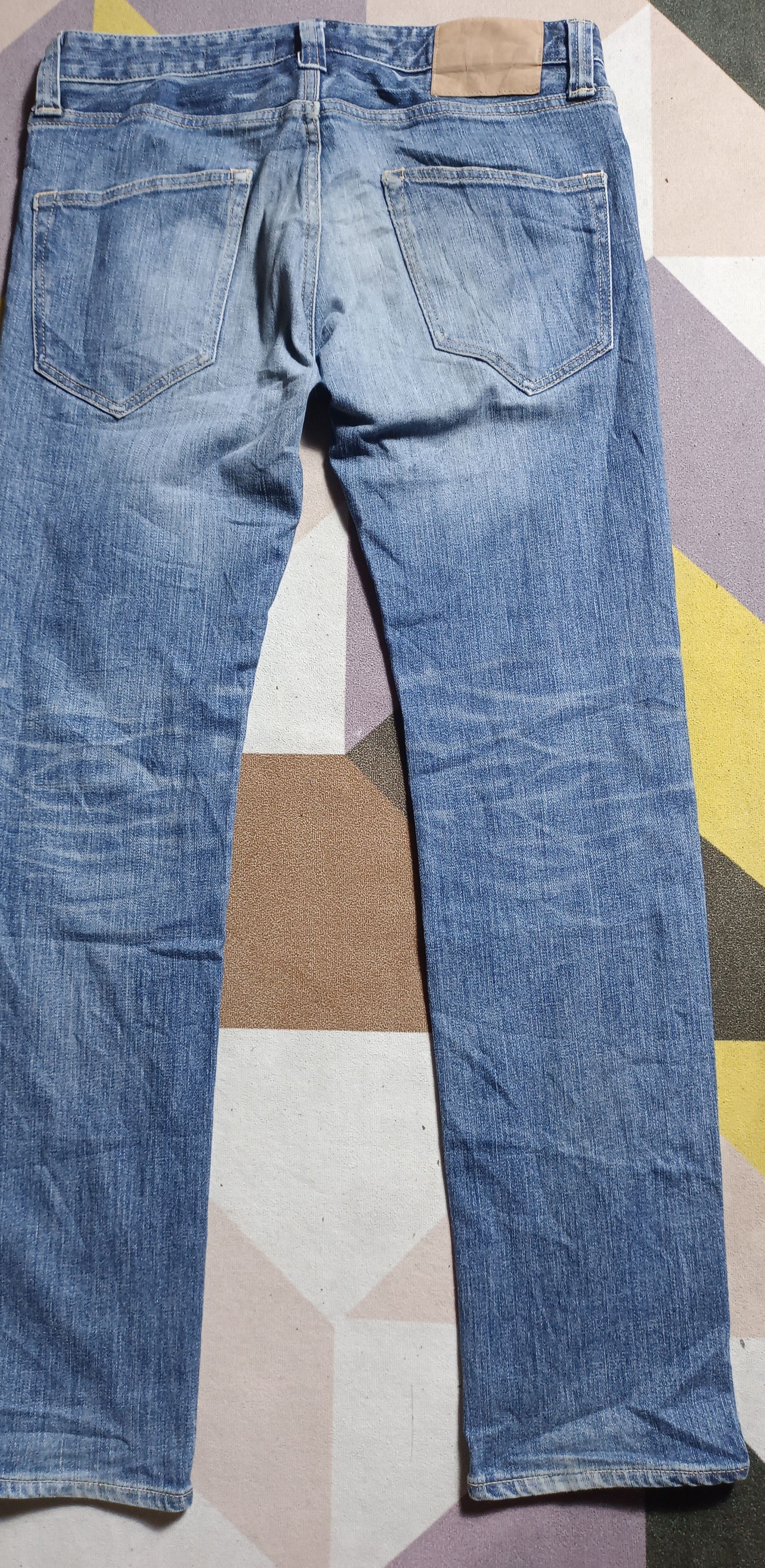 Le Grande Bleu (L.G.B.) Quadro Medio Japan Denim Jeans Size US 32 / EU 48 - 8 Thumbnail