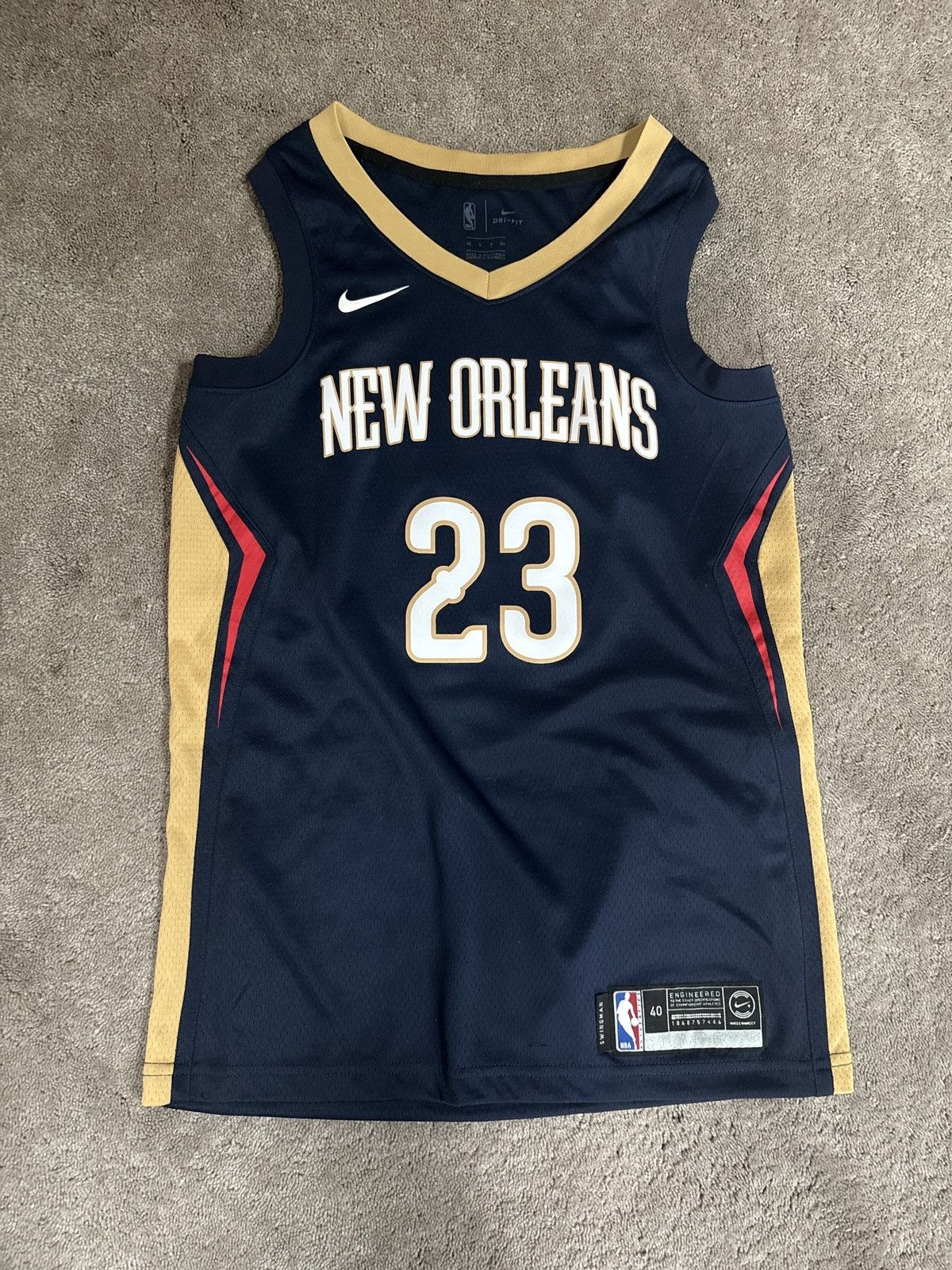 NBA Anthony Davis New Orleans 23 Jersey Size US S / EU 44-46 / 1 - 1 Thumbnail