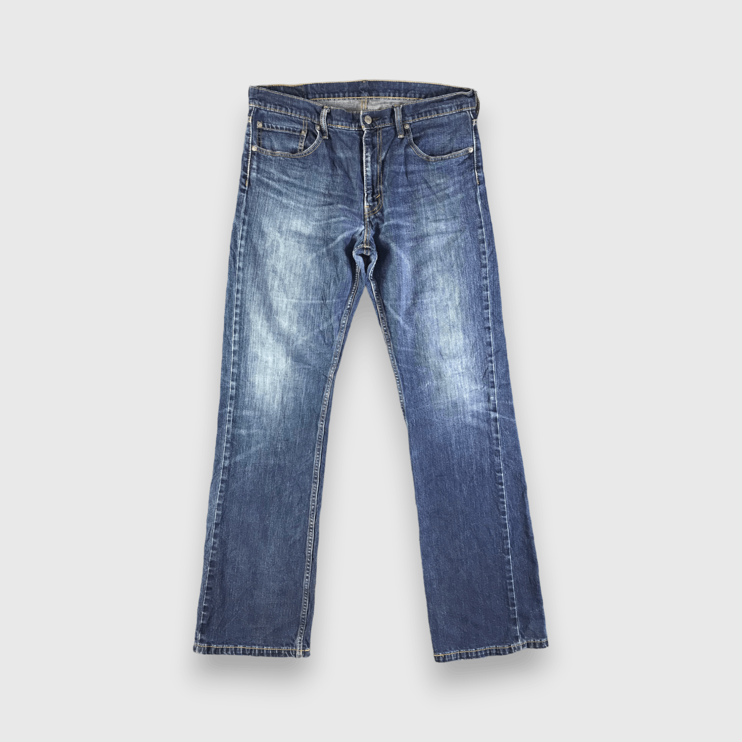 Levi's Vintage Blue Wash Levis 527 Jeans-J4362 Size US 35 - 1 Thumbnail