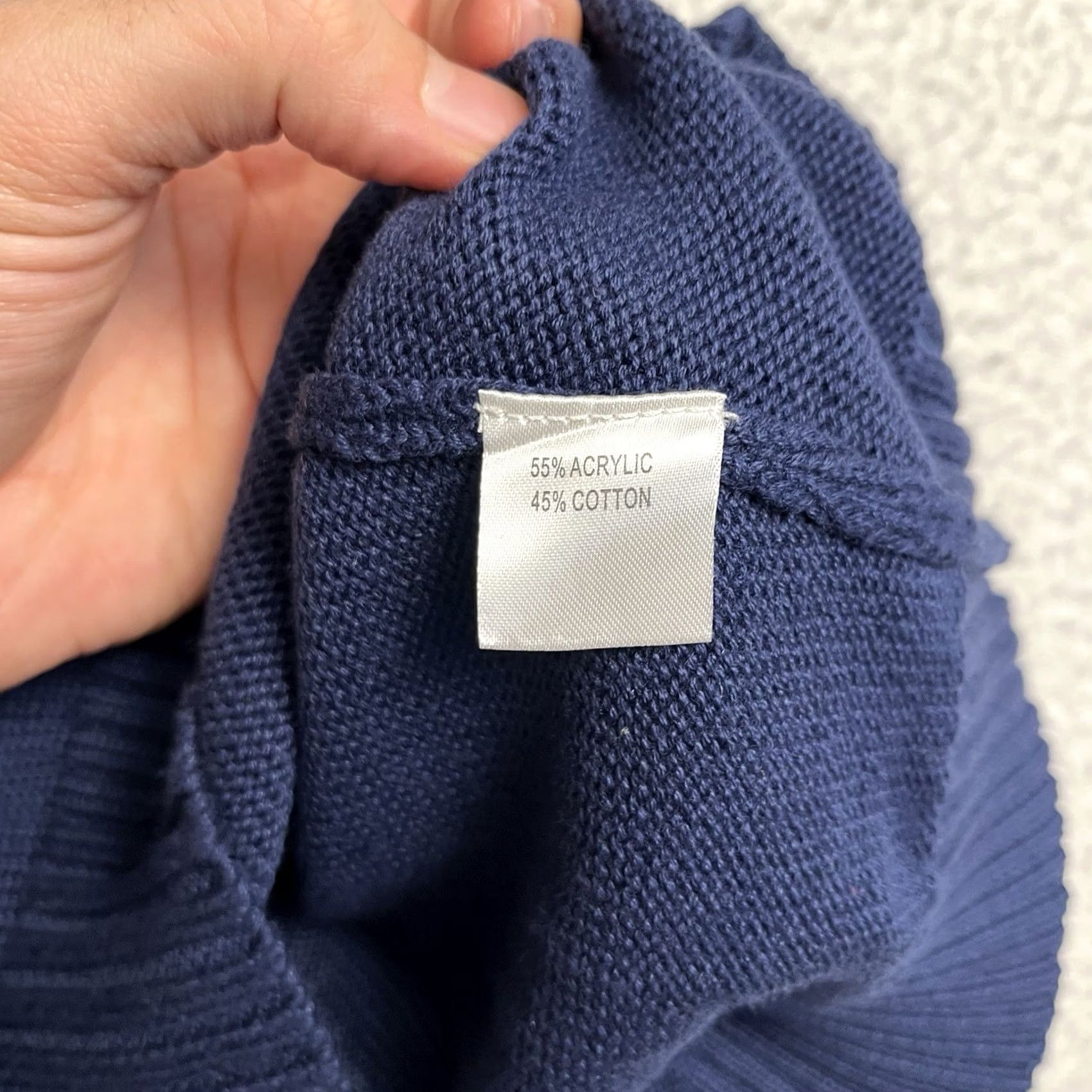 Vintage Ellsworth & Ivey Merion Golf Club Sweater Medium Blue Preppy Size M / US 6-8 / IT 42-44 - 6 Thumbnail