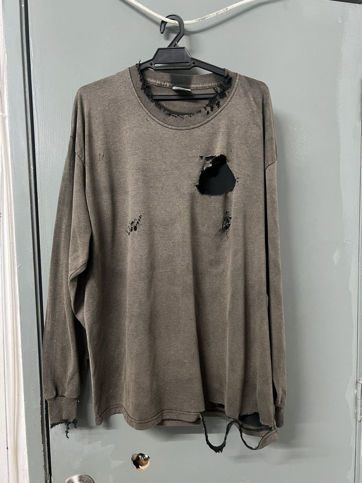 Vintage VINTAGE THRASHED SUN FADED ERD GRUNGE Size US XXL / EU 58 / 5 - 2 Thumbnail