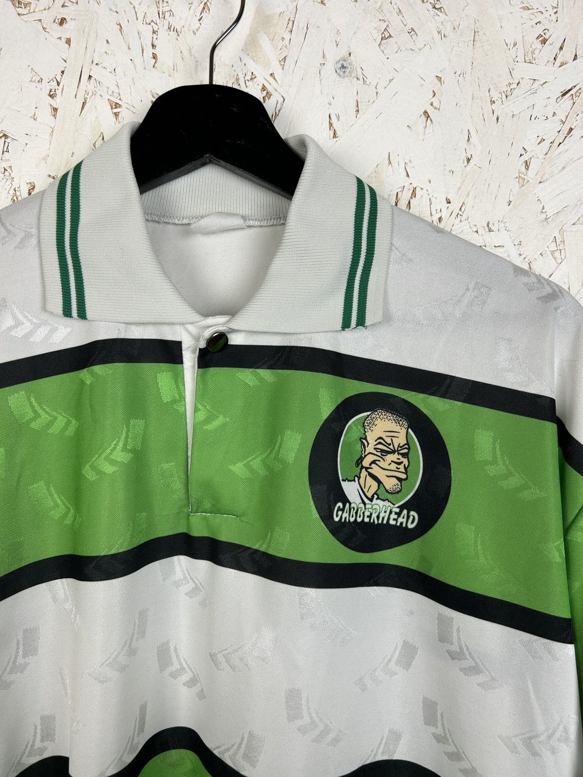 Vintage 90s Gabberhead Records Hardcore Techno Thunderdome Jersey Size US XL / EU 56 / 4 - 2 Thumbnail