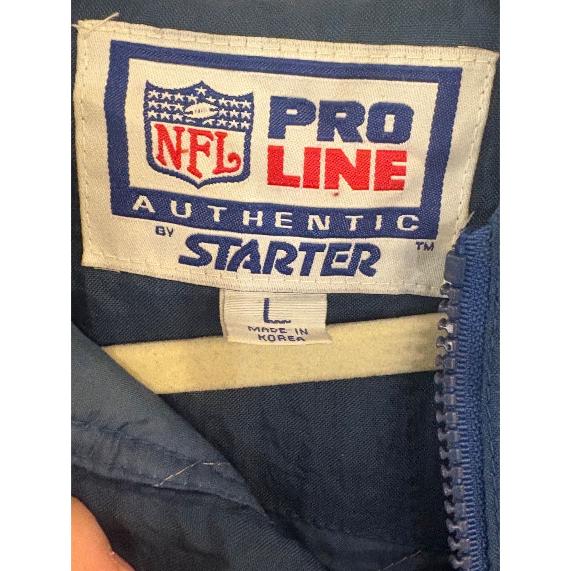 Starter Vintage 90s Starter New England Patriots NFL Pro Line Full Z Size US L / EU 52-54 / 3 - 8 Thumbnail