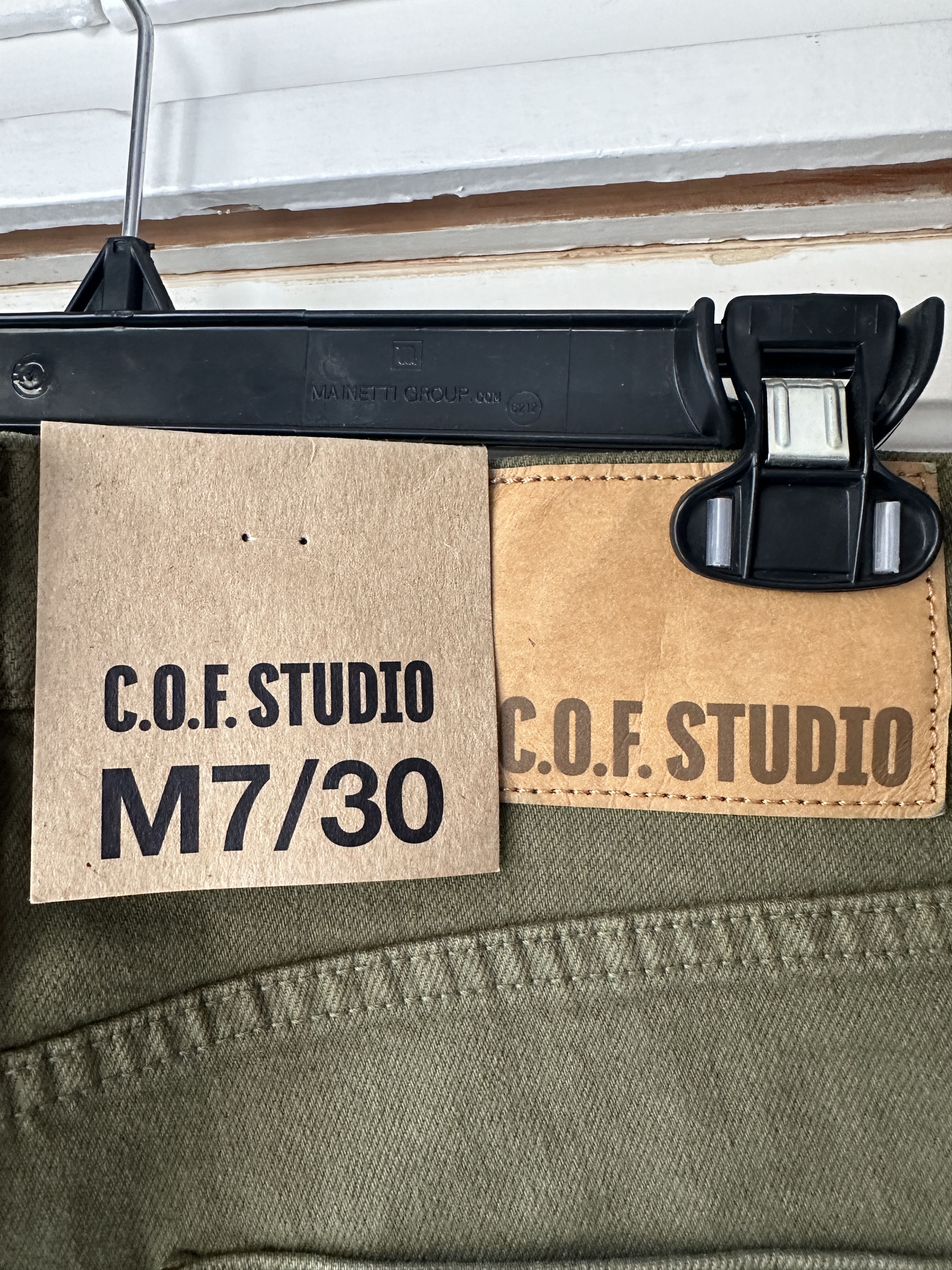 C.O.F. Studio M7 Tapered Comfort Organic Jeans Size US 30 / EU 46 - 4 Thumbnail