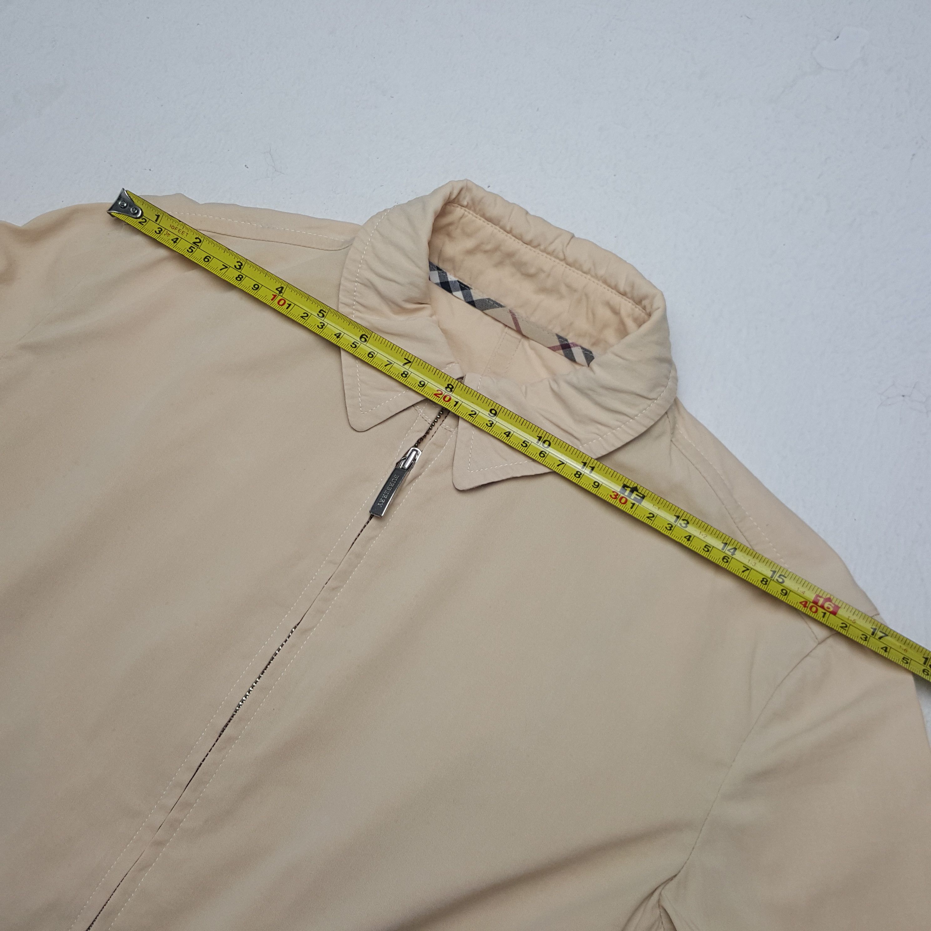 Burberry × Vintage Vintage Burberry London Custom Art Zipper Jacket Size S / US 4 / IT 40 - 6 Thumbnail