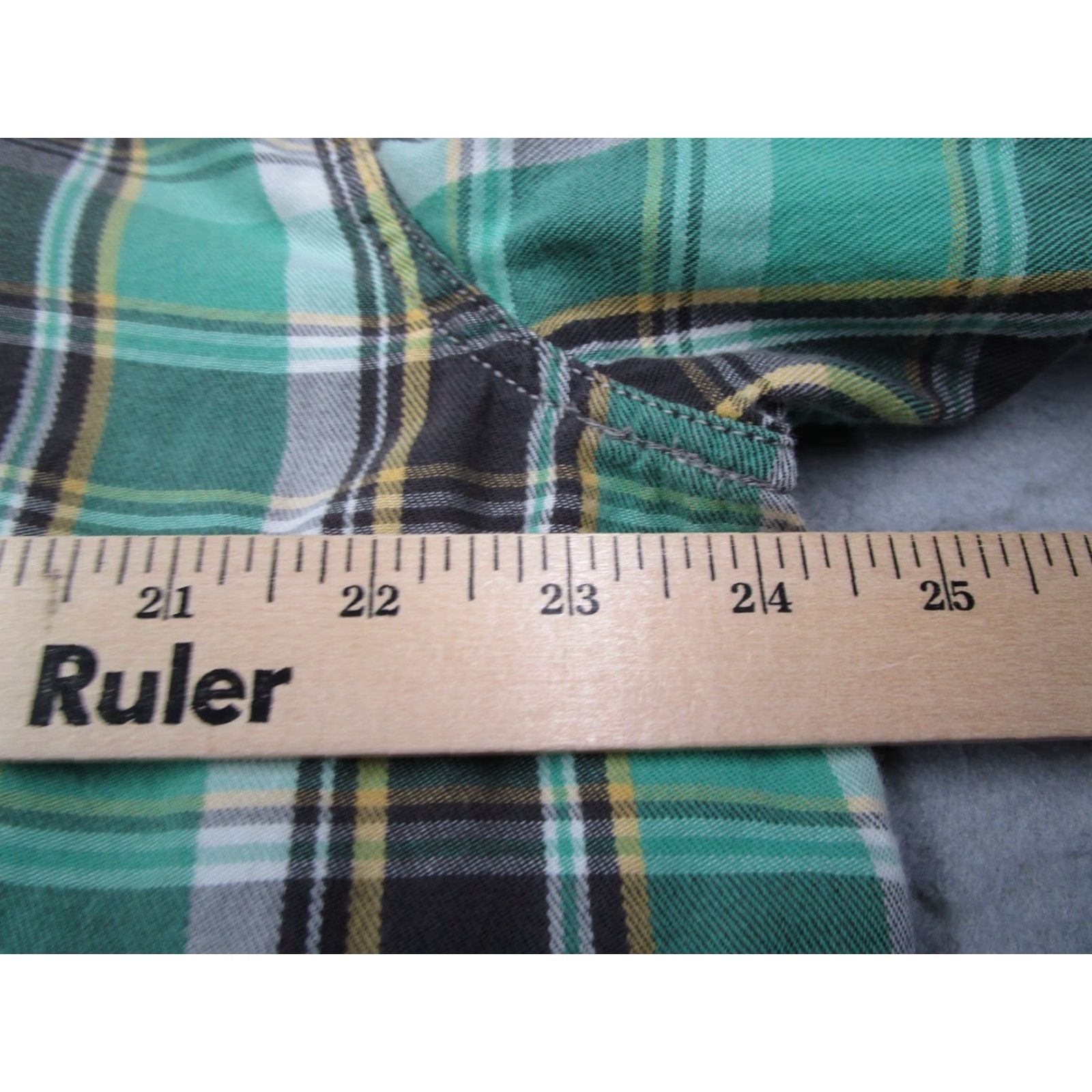 Ralph Lauren VINTAGE Ralph Lauren Denim & Supply Shirt Mens XL Green Check Short Sleeve Casual Heritage Western Size US XL / EU 56 / 4 - 5 Thumbnail