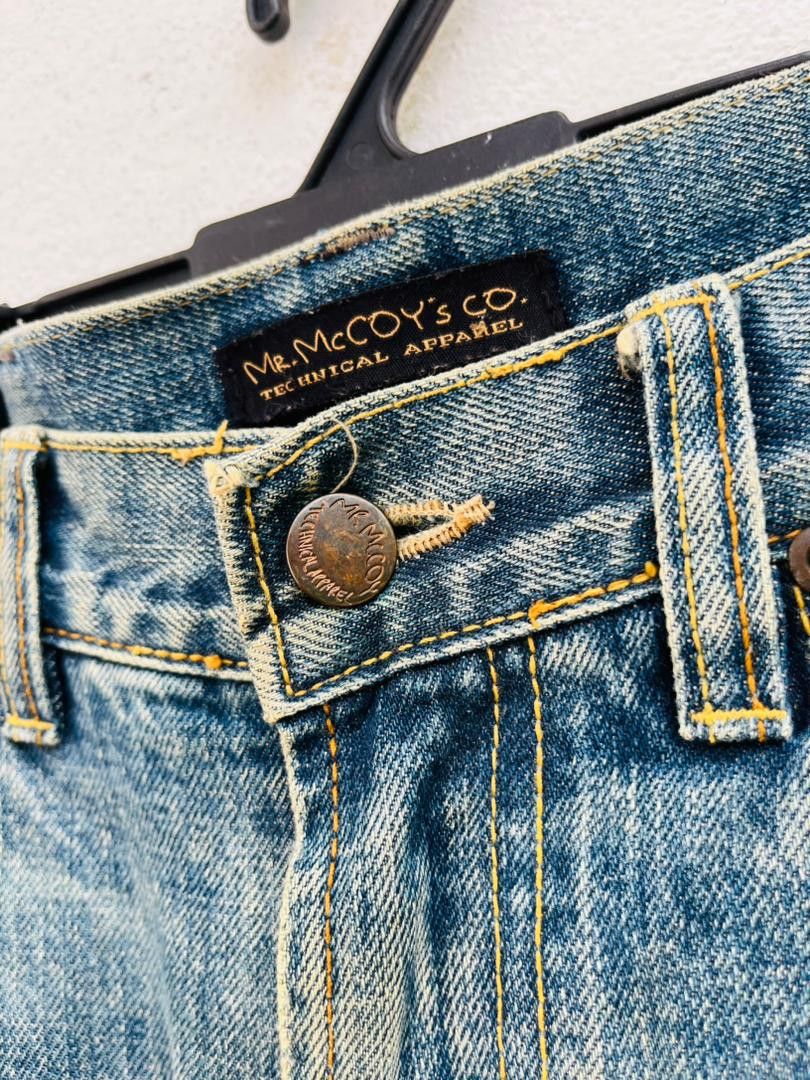 Japanese Brand Vintage McCoy Japanese Designer Fashion Style Jeans Size US 32 / EU 48 - 7 Thumbnail