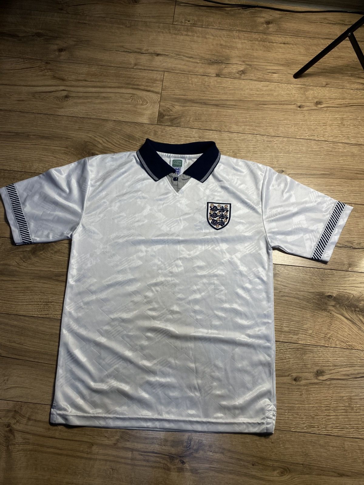 Other England 1990 World Cup Retro Football Shirt Score Draw sz-M Size US M / EU 48-50 / 2 - 1 Thumbnail