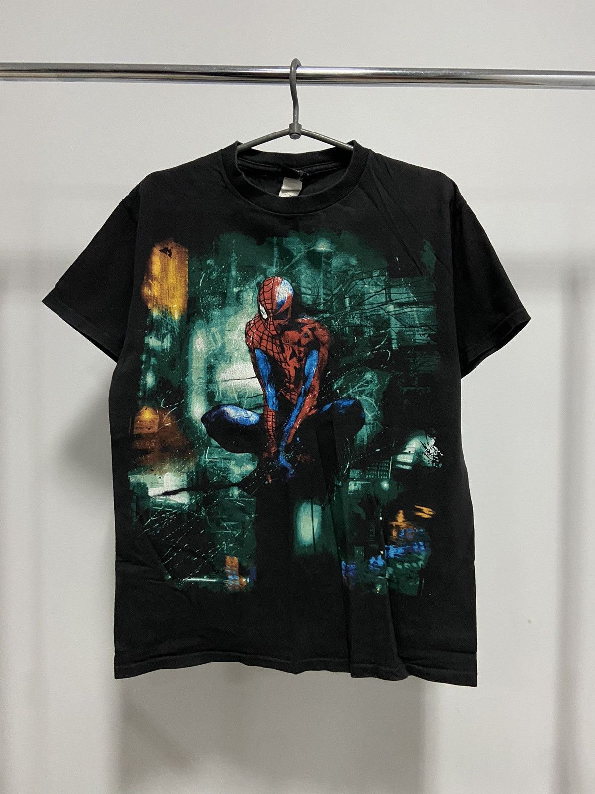 Cartoon Network × Marvel Comics × Vintage Marvel comics Spider-Man big print logo vintage t shirt Size US M / EU 48-50 / 2 - 1 Thumbnail