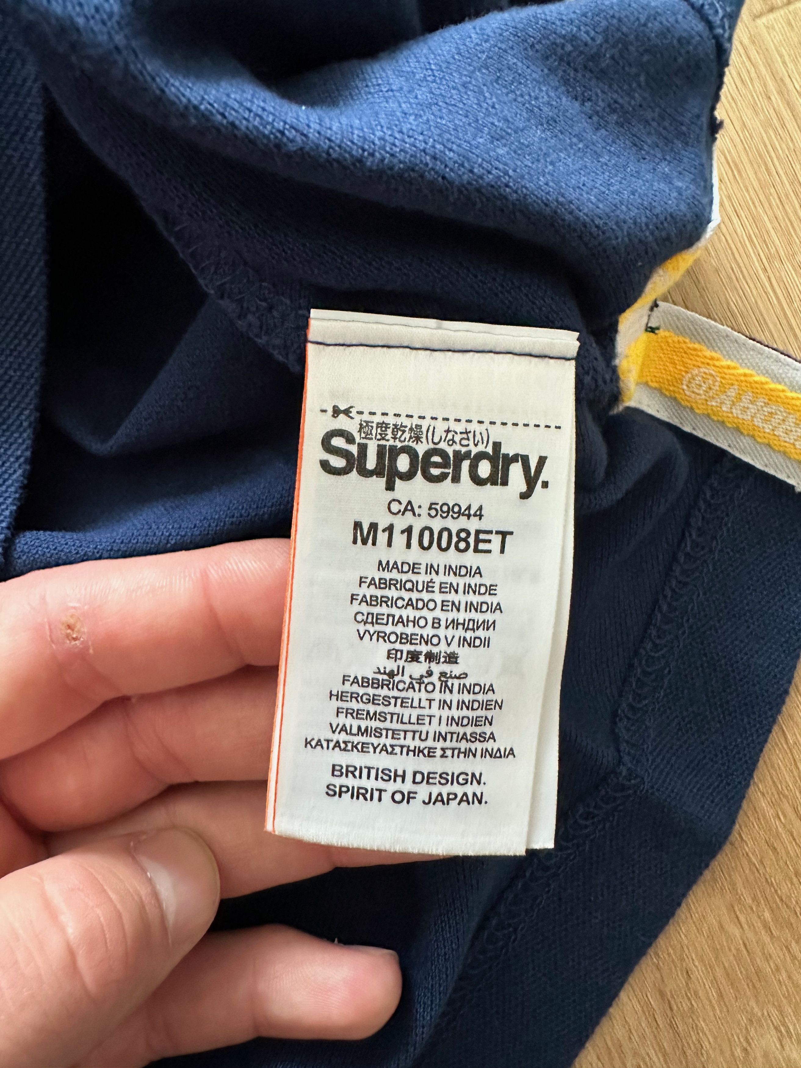 Superdry SUPERDRY navy blue polo shirt Classic superstate Size US M / EU 48-50 / 2 - 11 Thumbnail