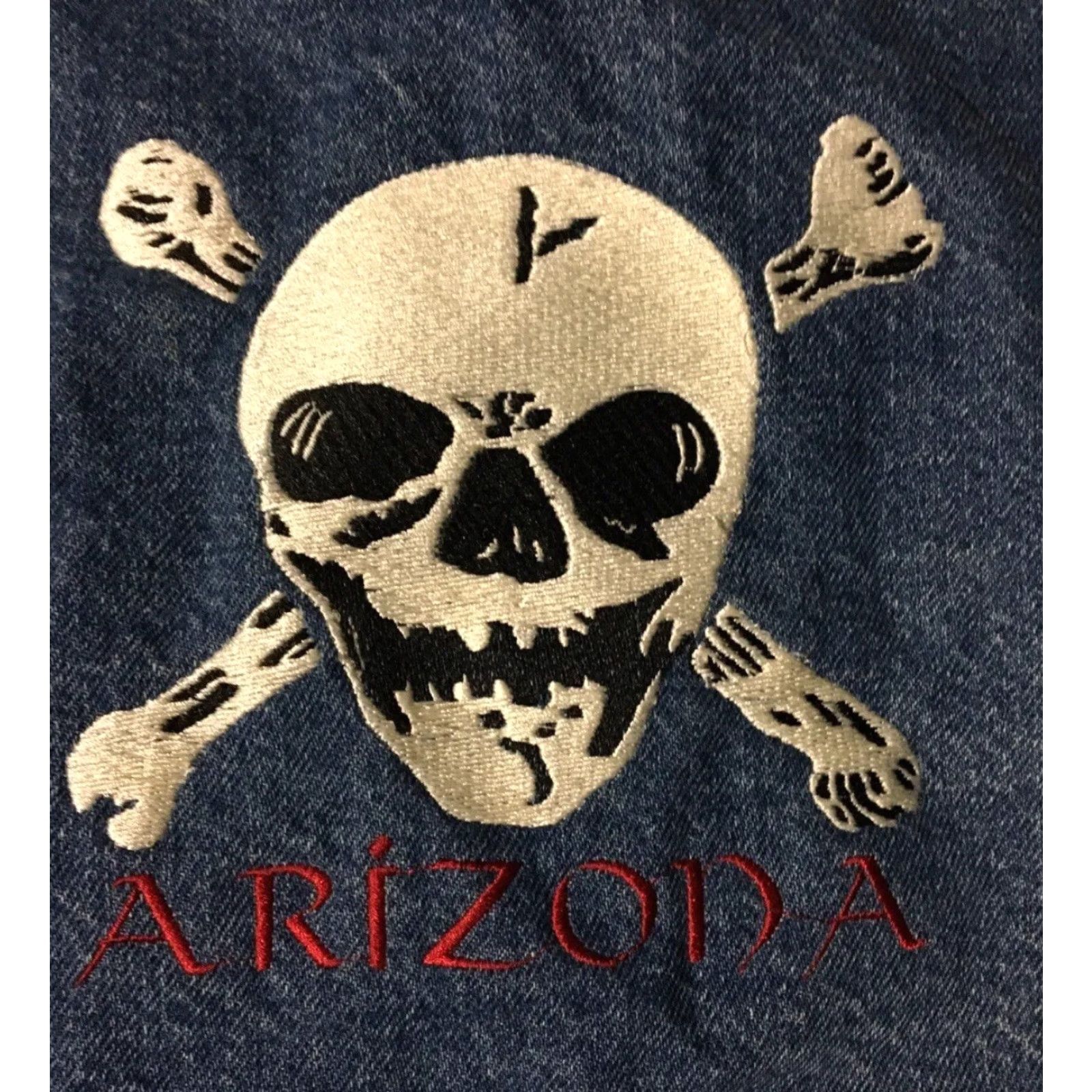 Levi's Vtg 80s Levi's Faded Arizona Skull Denim Vest 40R S USA Trucker Grunge Biker Punk Rock Vest Mens Blue" Size US S / EU 44-46 / 1 - 3 Thumbnail