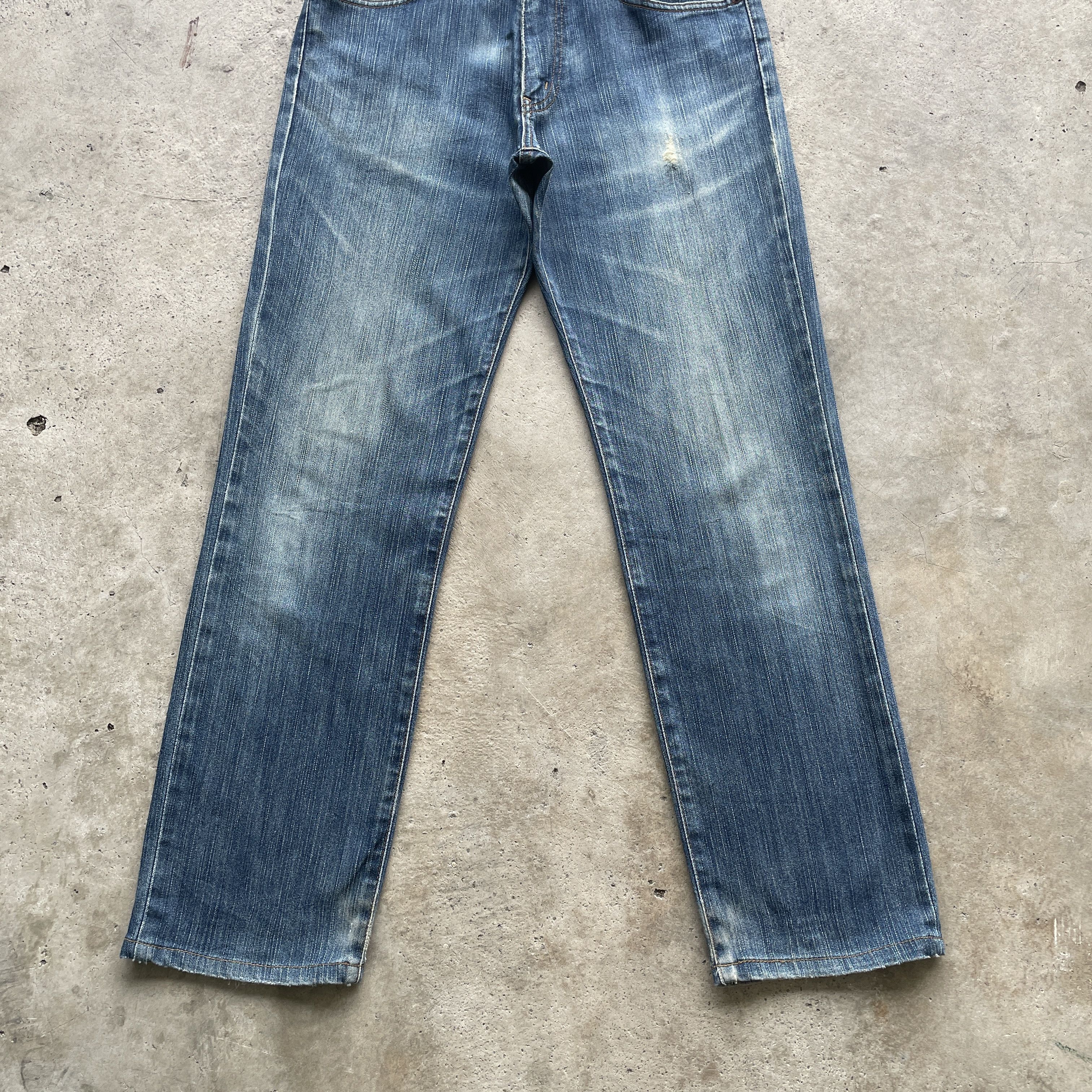Edwin × Japanese Brand VINTAGE EDWIN 503 JEANS FADED LIGHT FLEX PANTS W29 Size US 29 - 4 Thumbnail