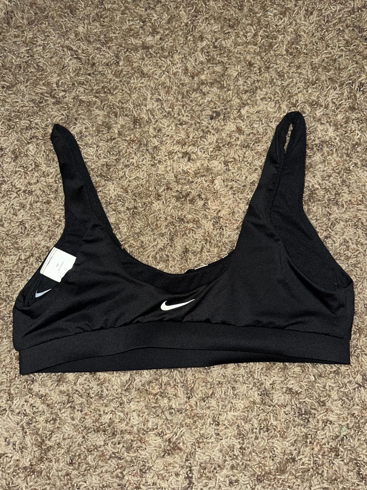 Nike Nike Women's Big Logo Lined Bikini Top Swim Size ONE SIZE - 3 Thumbnail