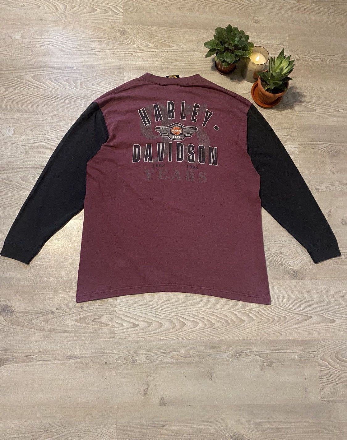 Harley Davidson Harley Davidson HD Vintage 1998 T Shirt Size US XL / EU 56 / 4 - 1 Thumbnail