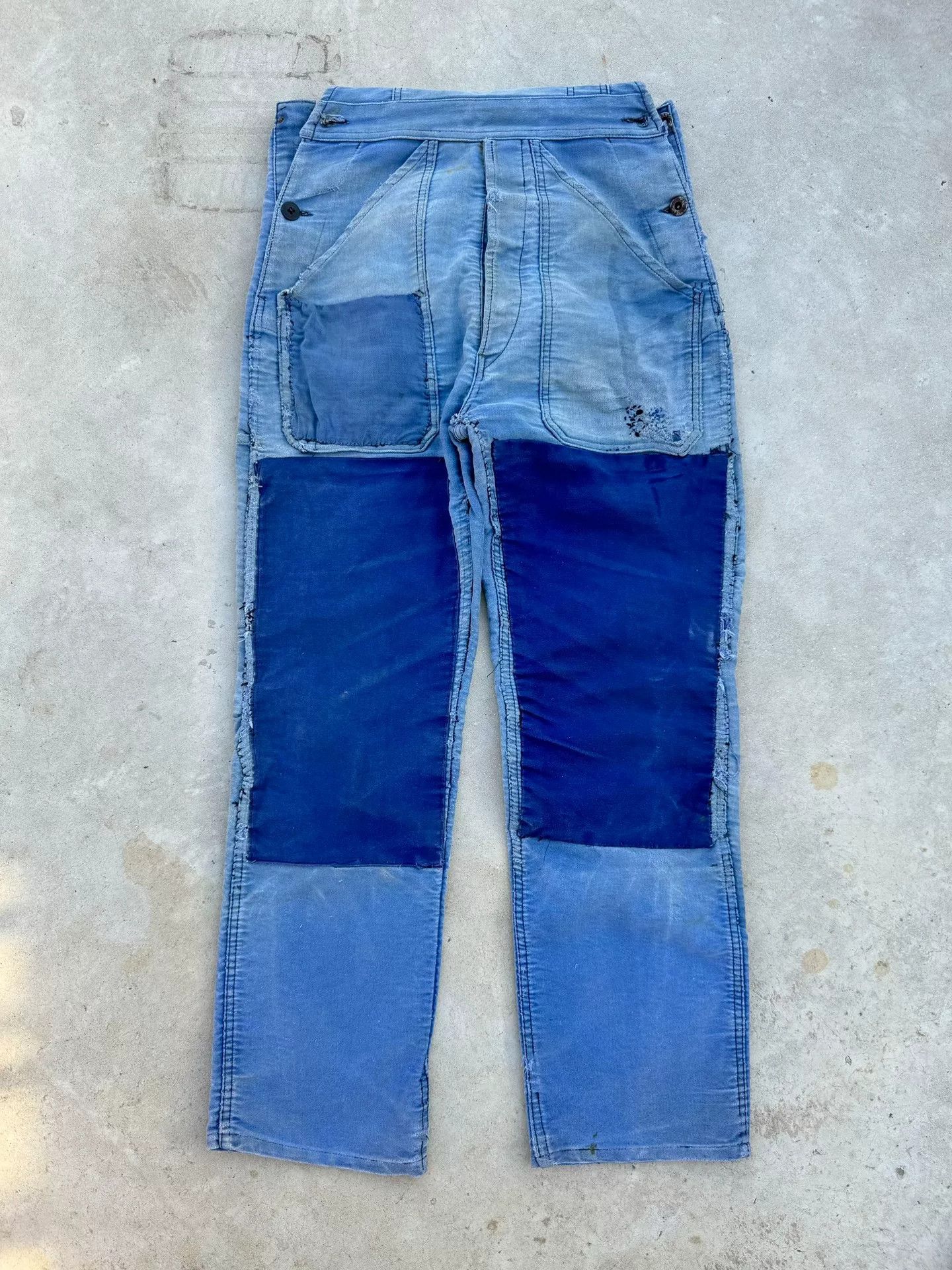 Vintage Vintage 50s French Work Overalls Size US 28 / EU 44 - 1 Thumbnail