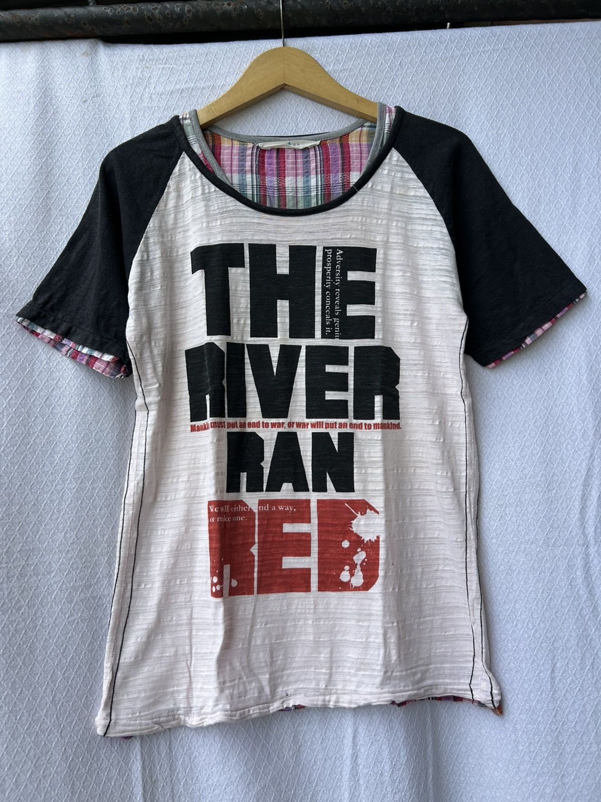If Six Was Nine Double layers quash style poem shirt Size US M / EU 48-50 / 2 - 1 Thumbnail