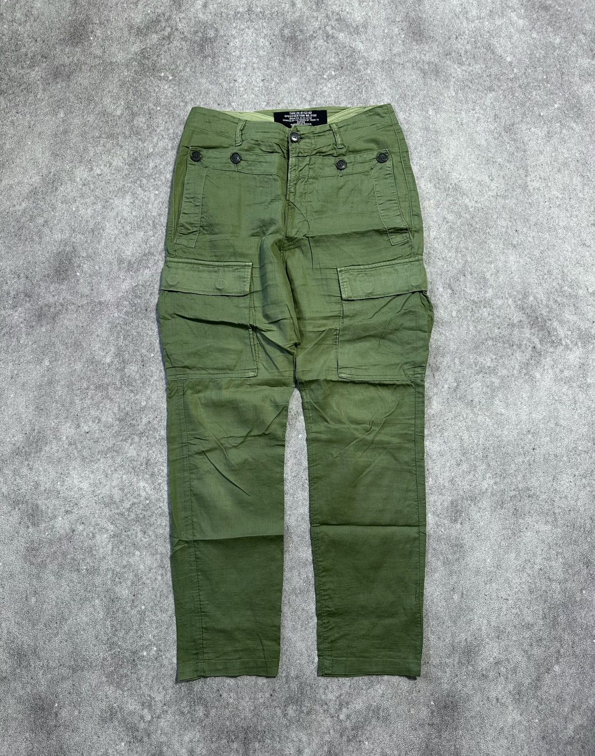 Issey Miyake Vintage Zucca Millitary Pants By Issey Miyake Size US 28 / EU 44 - 1 Thumbnail
