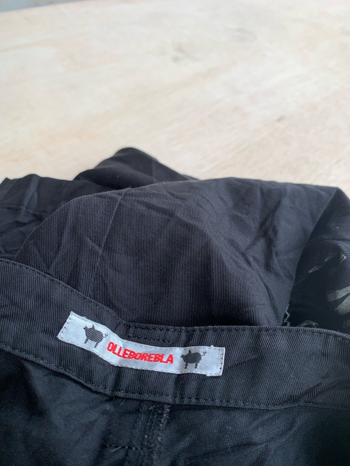 Hysteric Glamour × Japanese Brand Olleborebla Yohji Yamamoto Style Black Pants Size US 28 / EU 44 - 10 Thumbnail