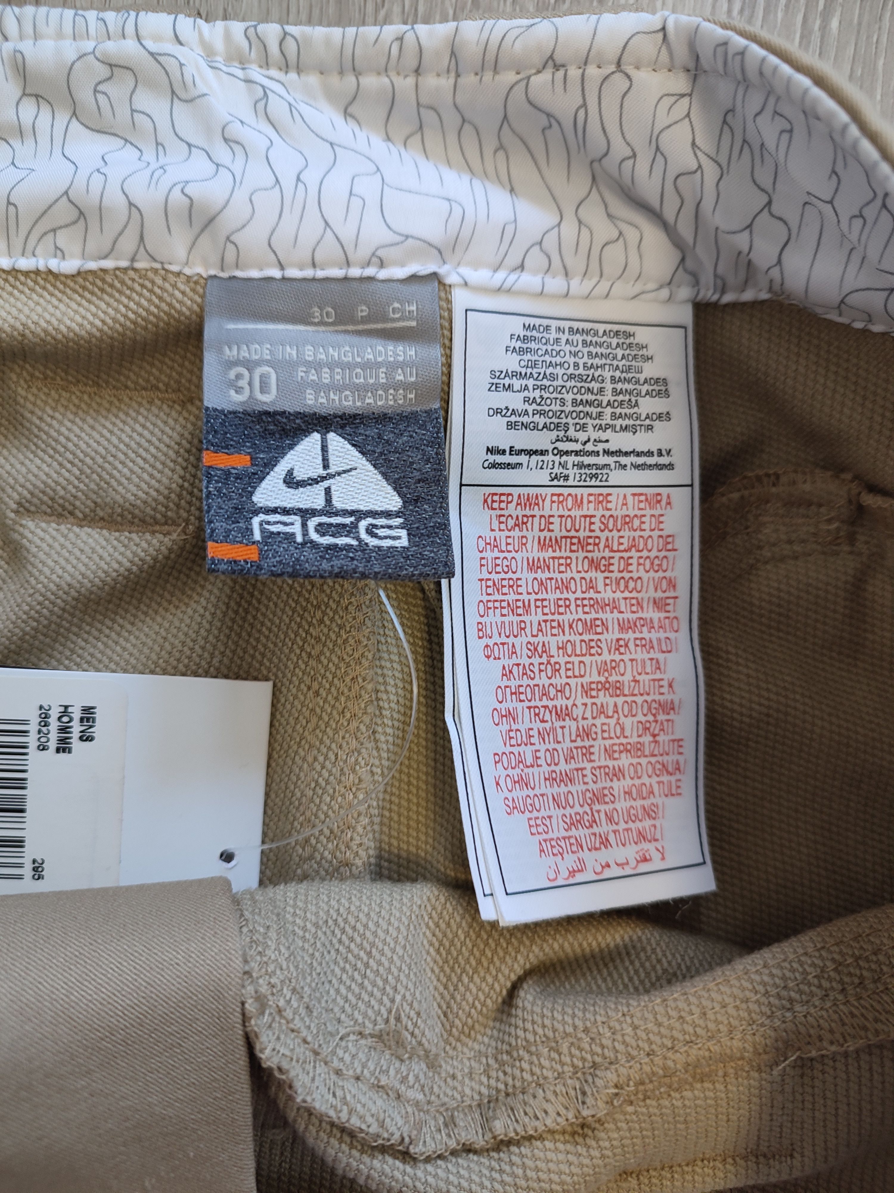 Nike ACG Vintage Nike ACG pants size S Size US 30 / EU 46 - 11 Thumbnail