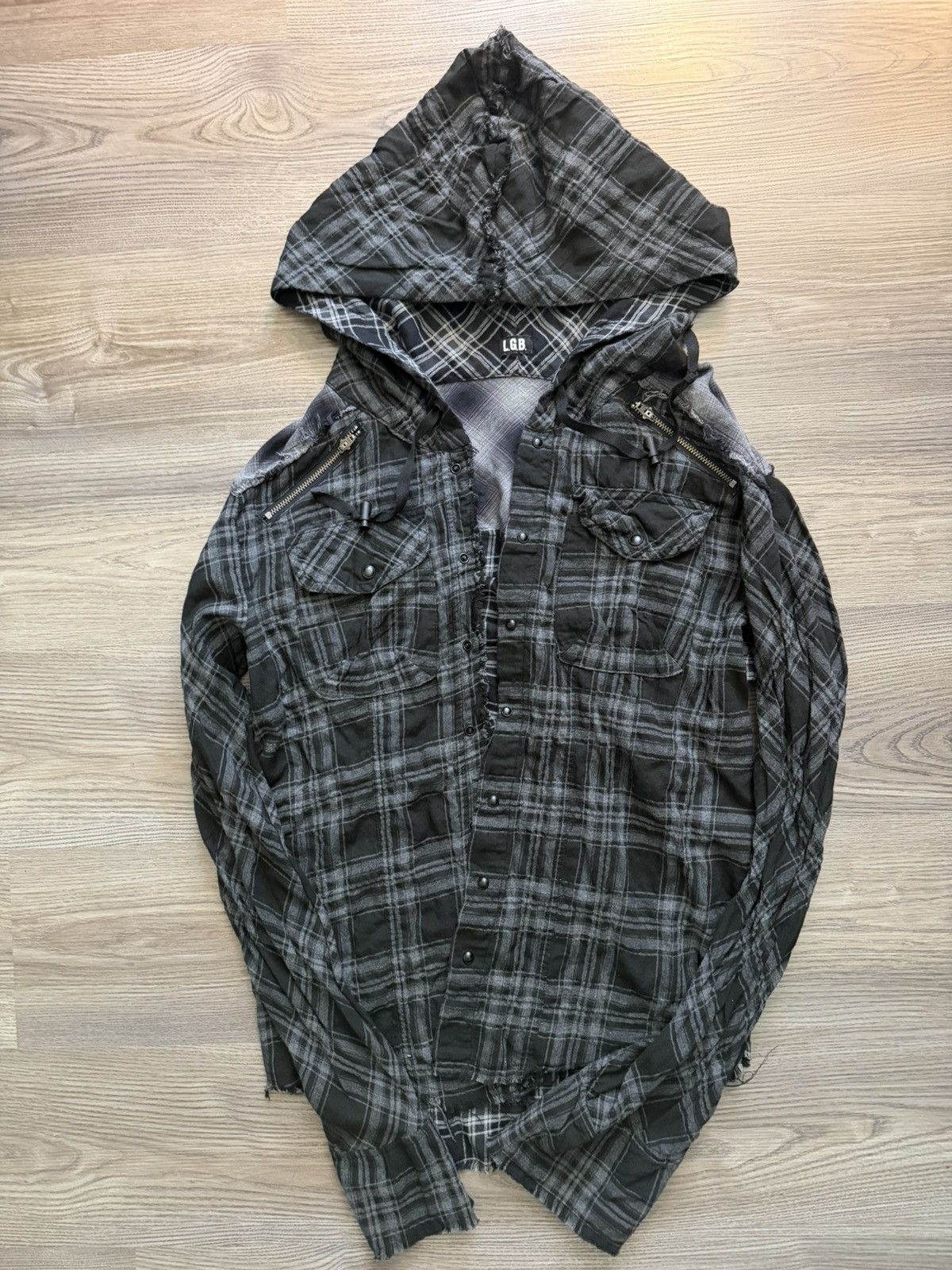 LGB patchwork flannel