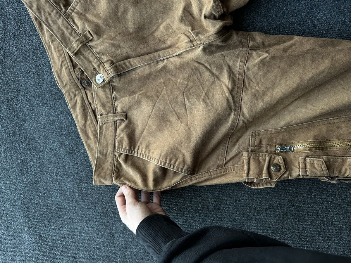 Other 🚨RARE 90s MULTIPOCKET Stone Wash BROWN Jeans Mens 30 Size US 30 / EU 46 - 7 Thumbnail