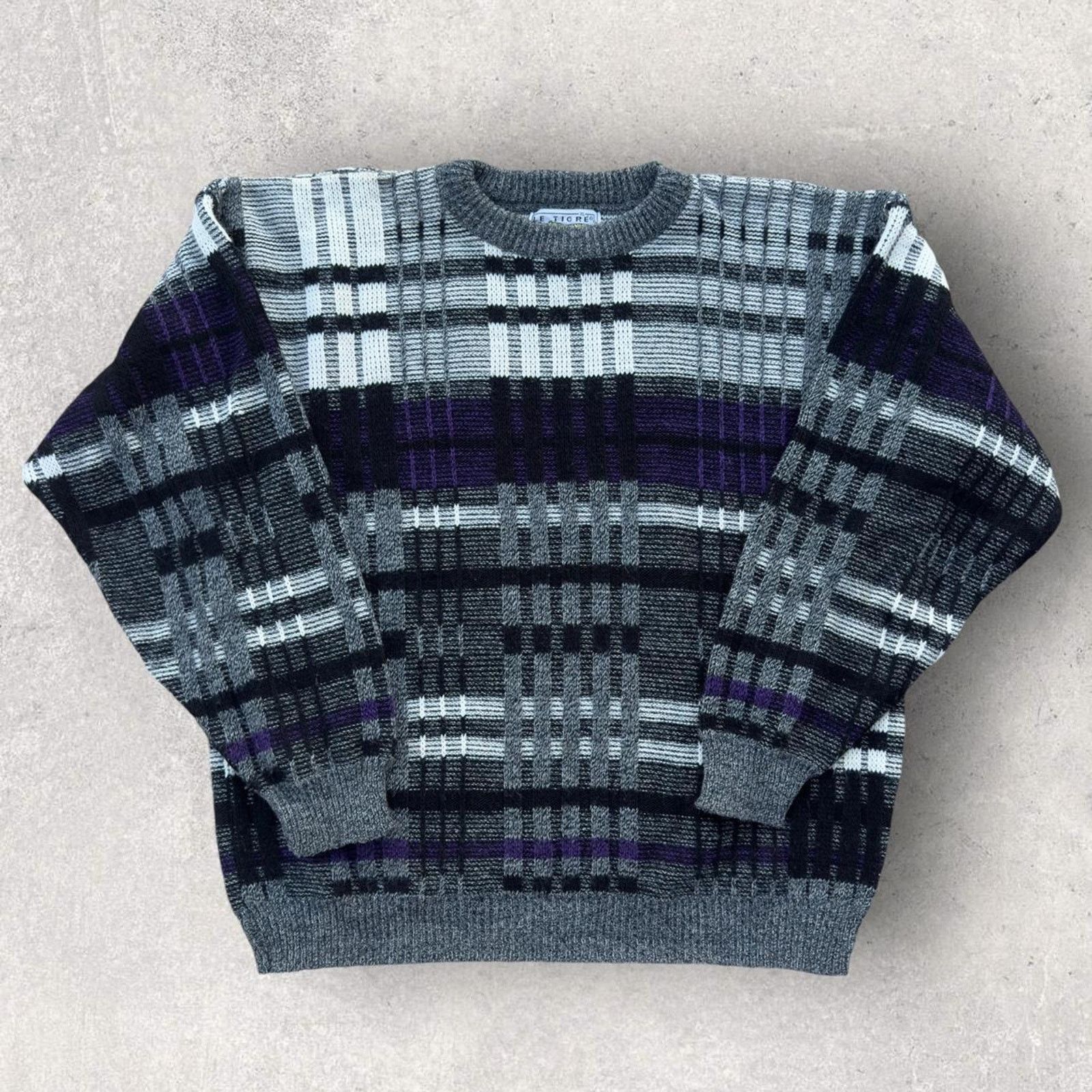 Le TIGRE × Vintage Vintage Le Tigre Sweater – Made in USA (Size XL) Size US XL / EU 56 / 4 - 1 Thumbnail