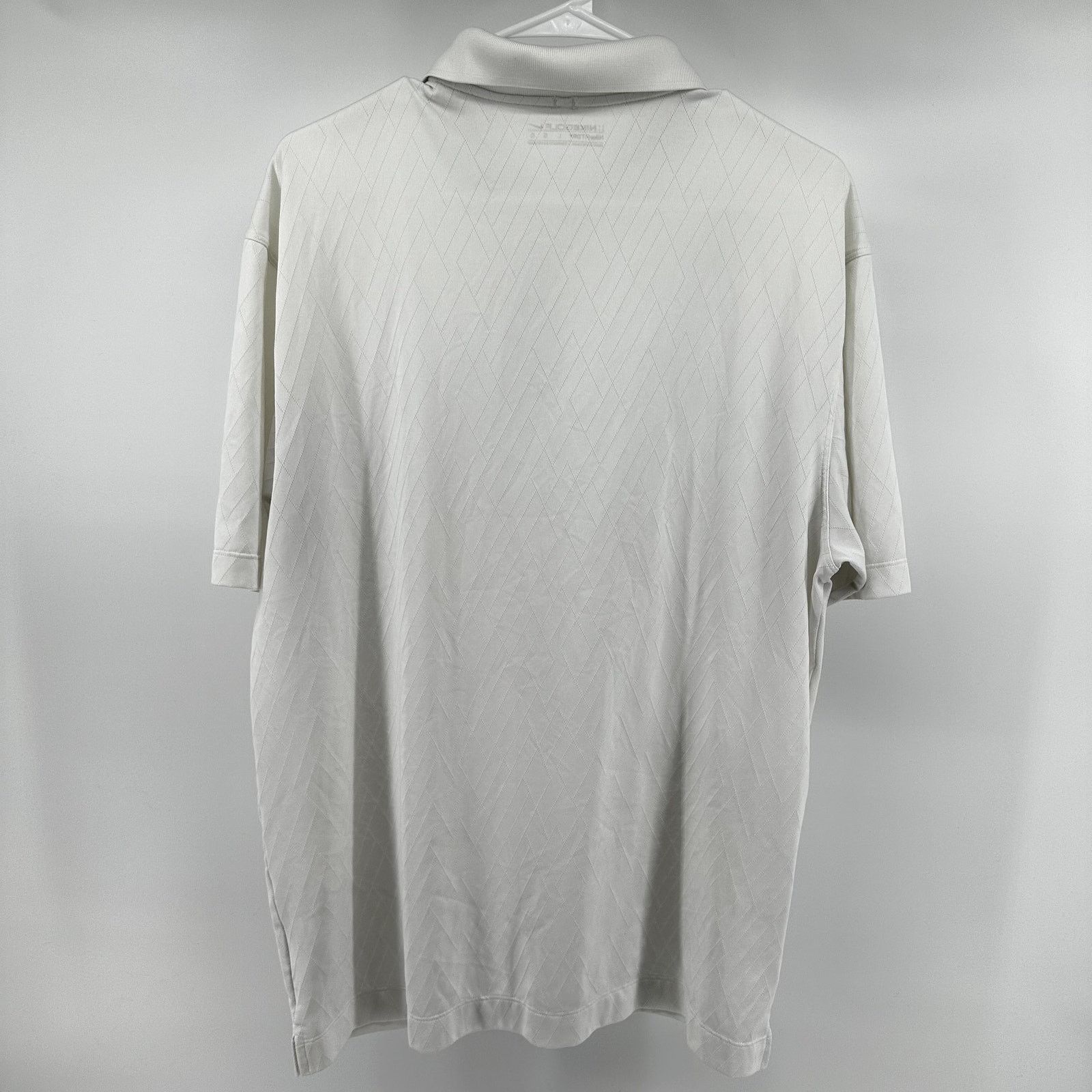 Nike Nike Golf Fit Dry Polo Shirt Perforated Diamond White Large Size US L / EU 52-54 / 3 - 5 Thumbnail
