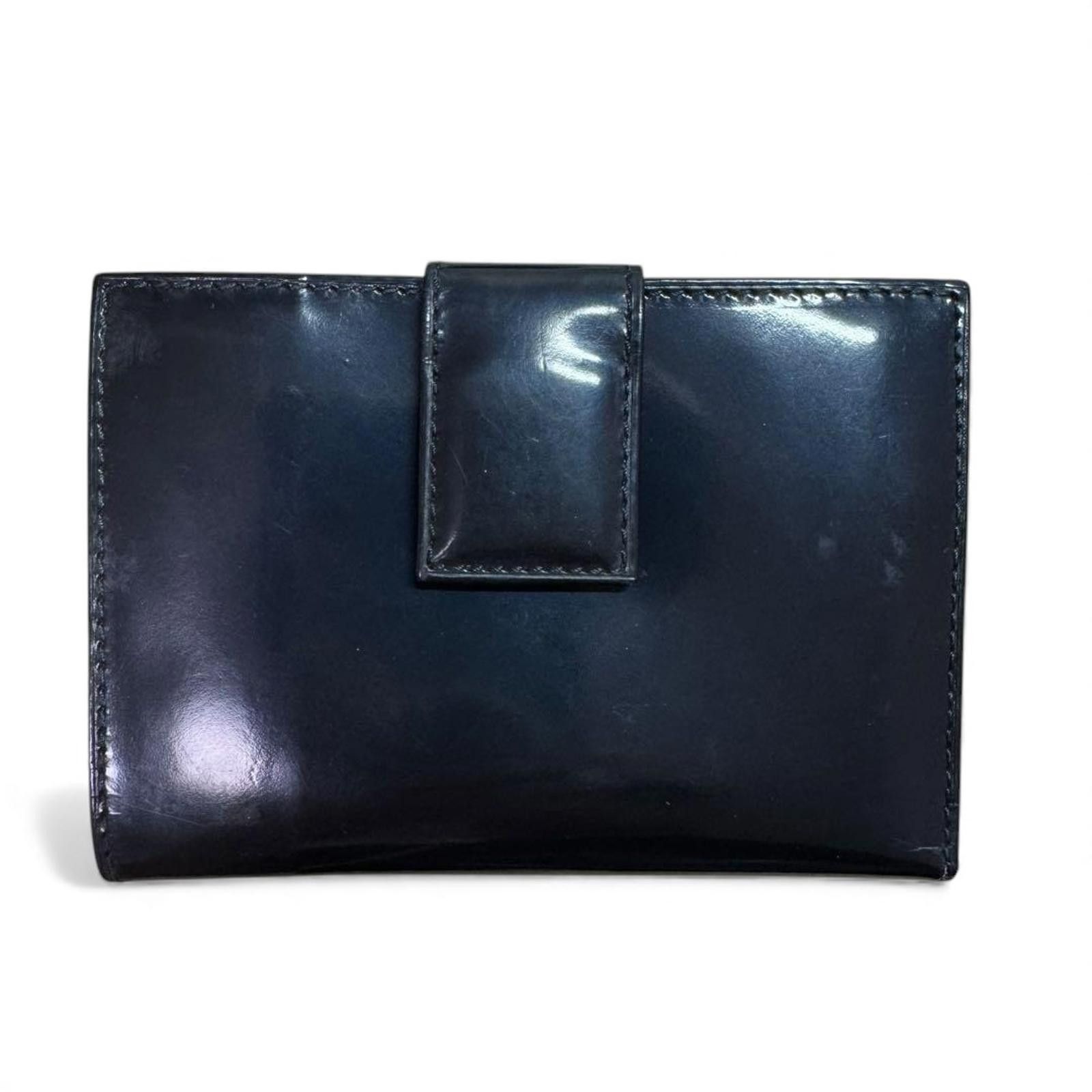 Prada Prada - Black Patent Leather Wallet Size ONE SIZE - 5 Thumbnail