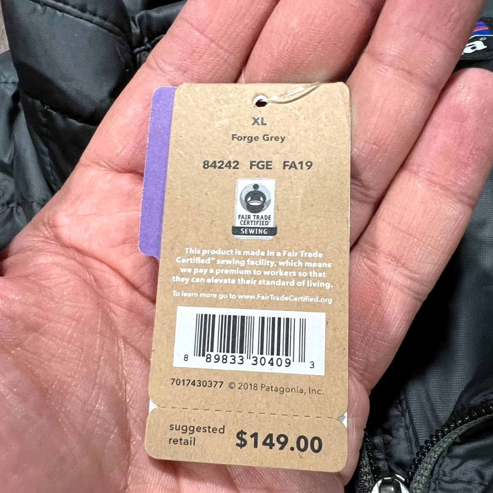 Patagonia VINTAGE? No, not vintage. Patagonia Nano Puff Vest Primaloft Insulated Full Zip XL Men Grey Jacket NWT Size US XL / EU 56 / 4 - 4 Thumbnail
