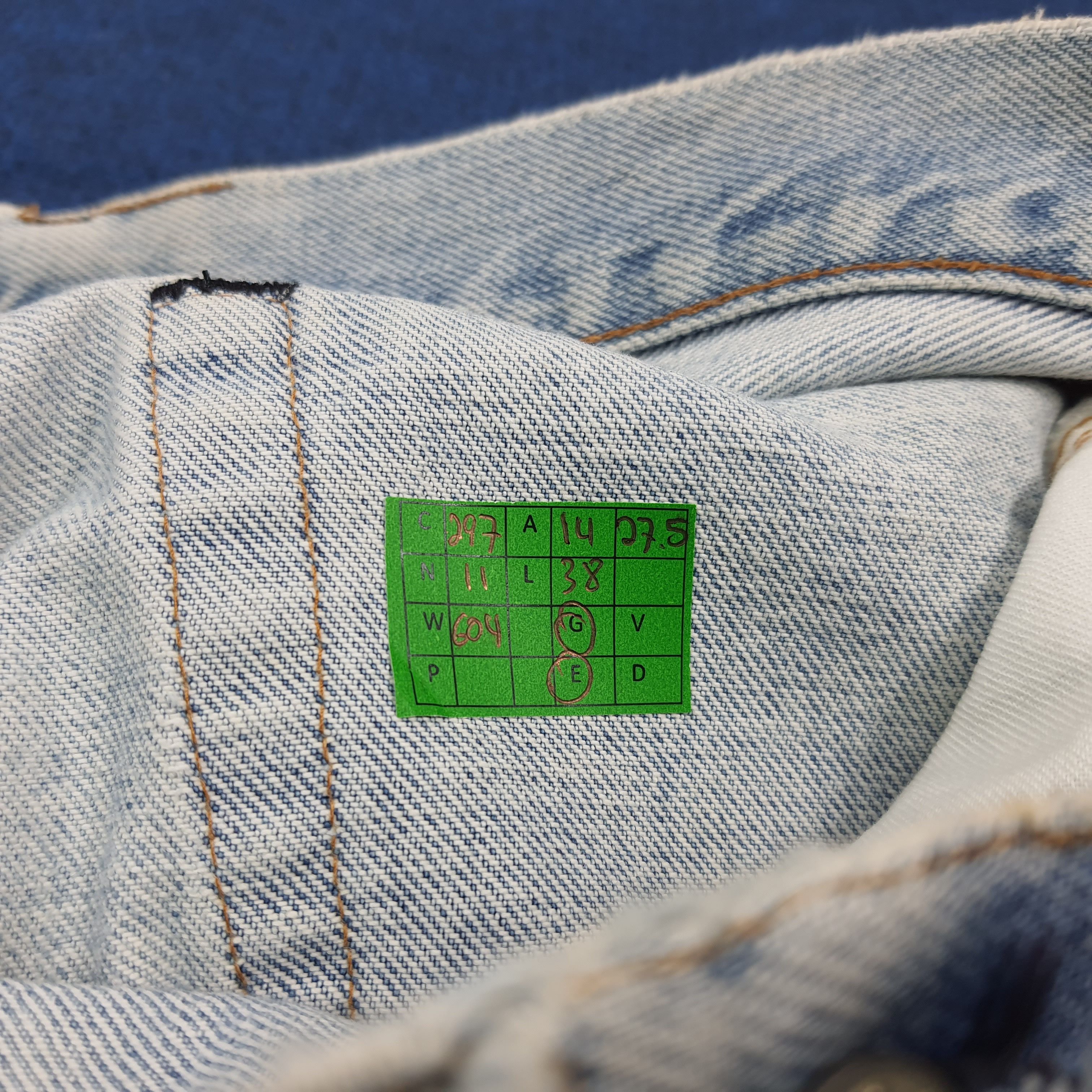 Levi's Vintage Levi’s 501 Custom Sashiko Repair Distressed C297N11 Size US 28 / EU 44 - 13 Thumbnail