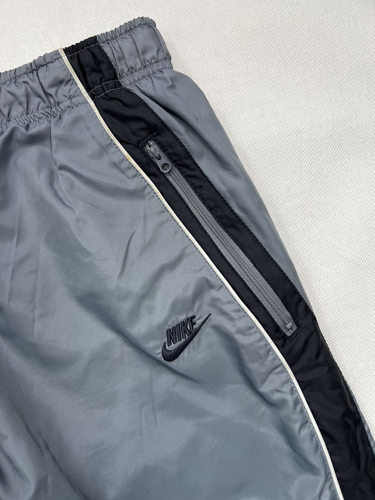Nike × Vintage Pants Nike Small Logo Vintage Y2K Ortalion Size US 34 / EU 50 - 4 Thumbnail