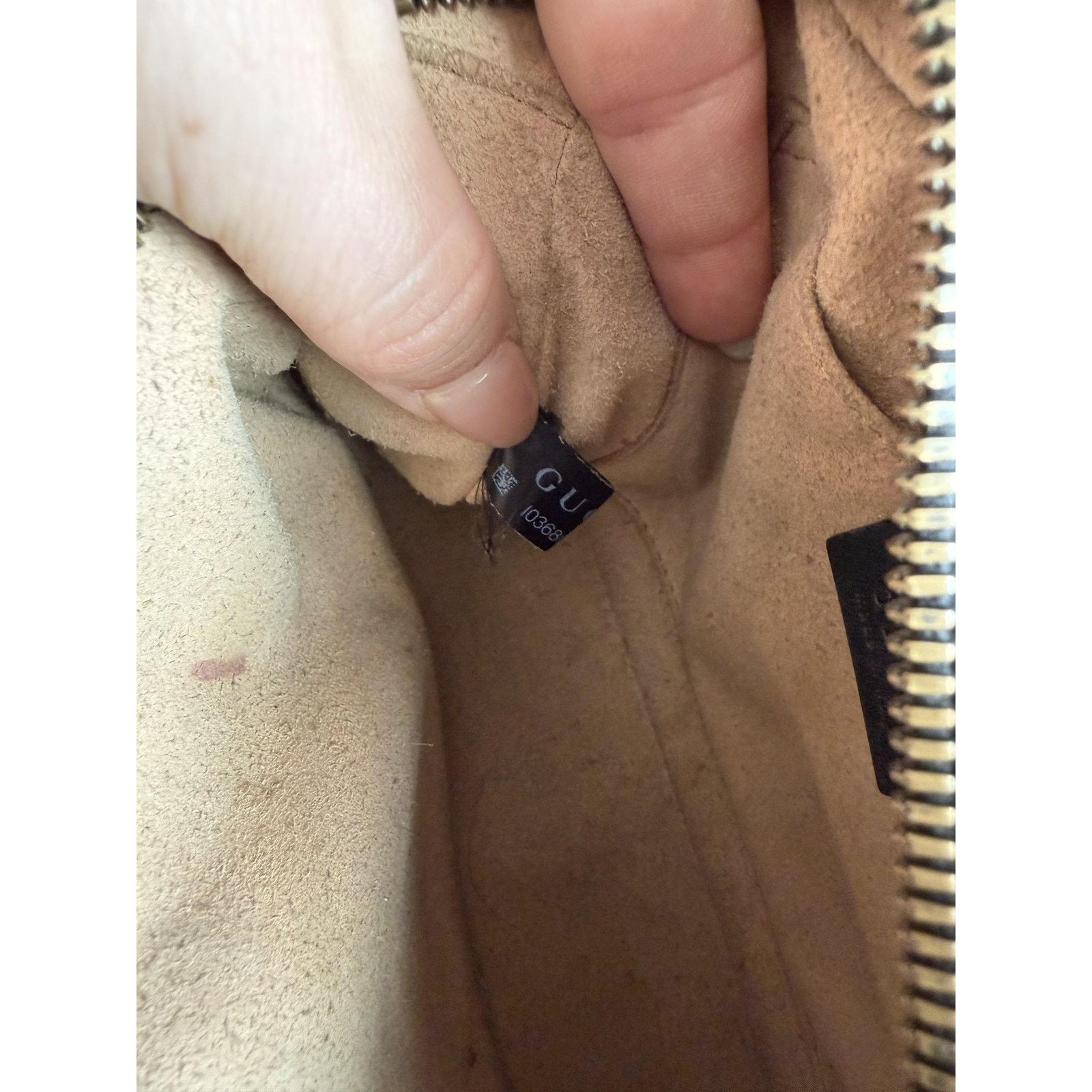 Gucci Gucci Crossbody Bag Small Black Leather GG Marmont Camera Size ONE SIZE - 11 Thumbnail