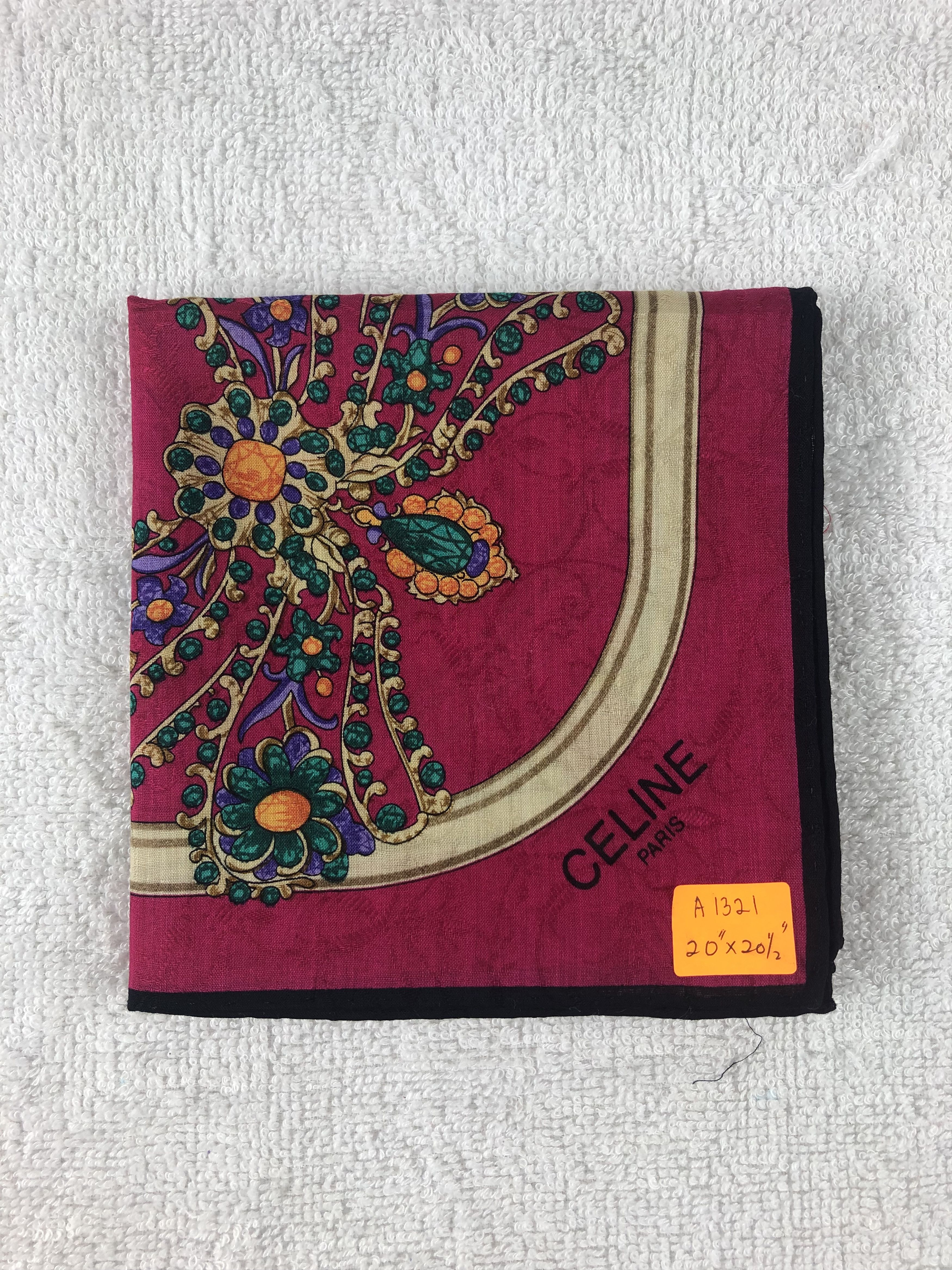 Celine Celine Handkerchief / Bandana / Neckerchief Size ONE SIZE - 6 Thumbnail
